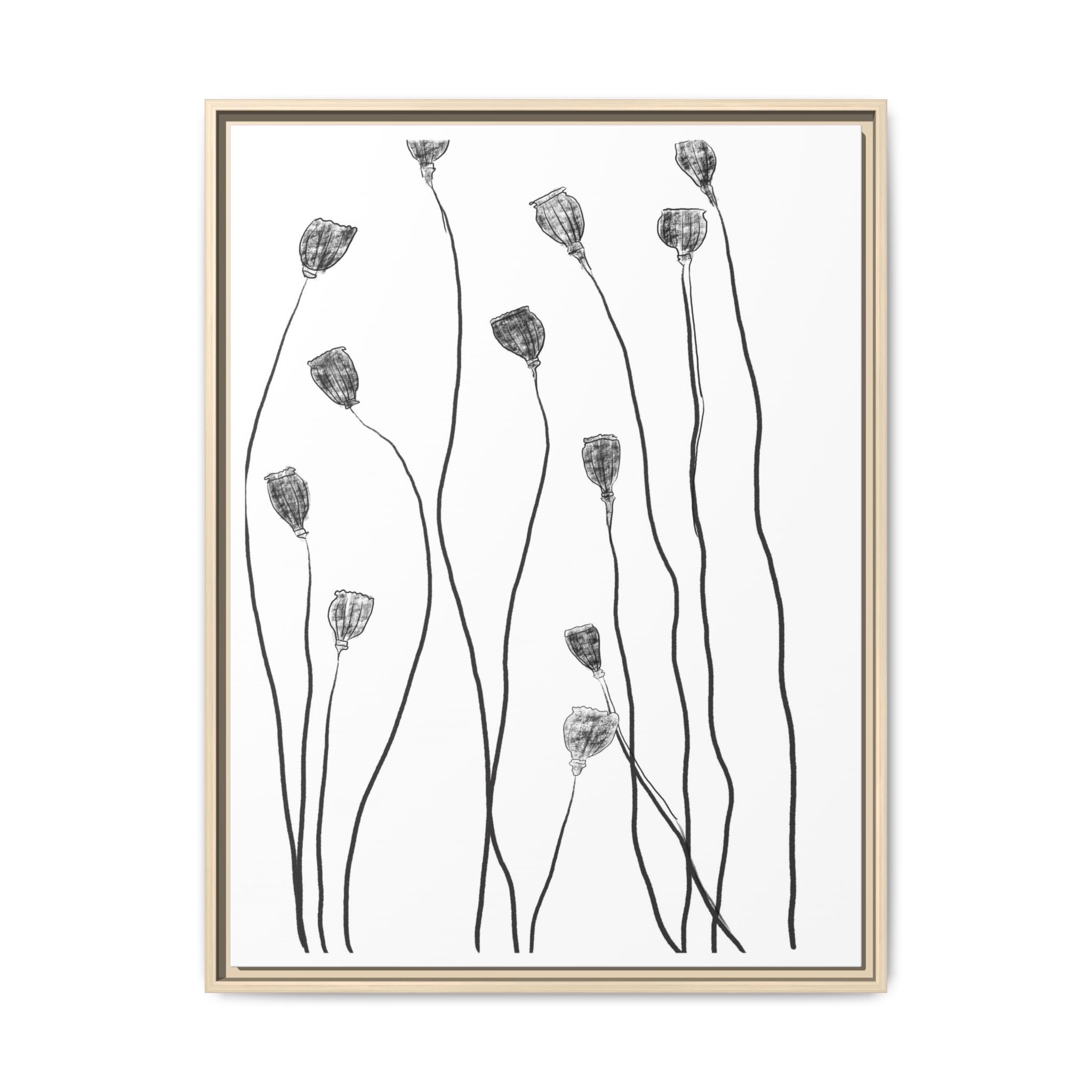 Midnight Seed Reverie - Framed