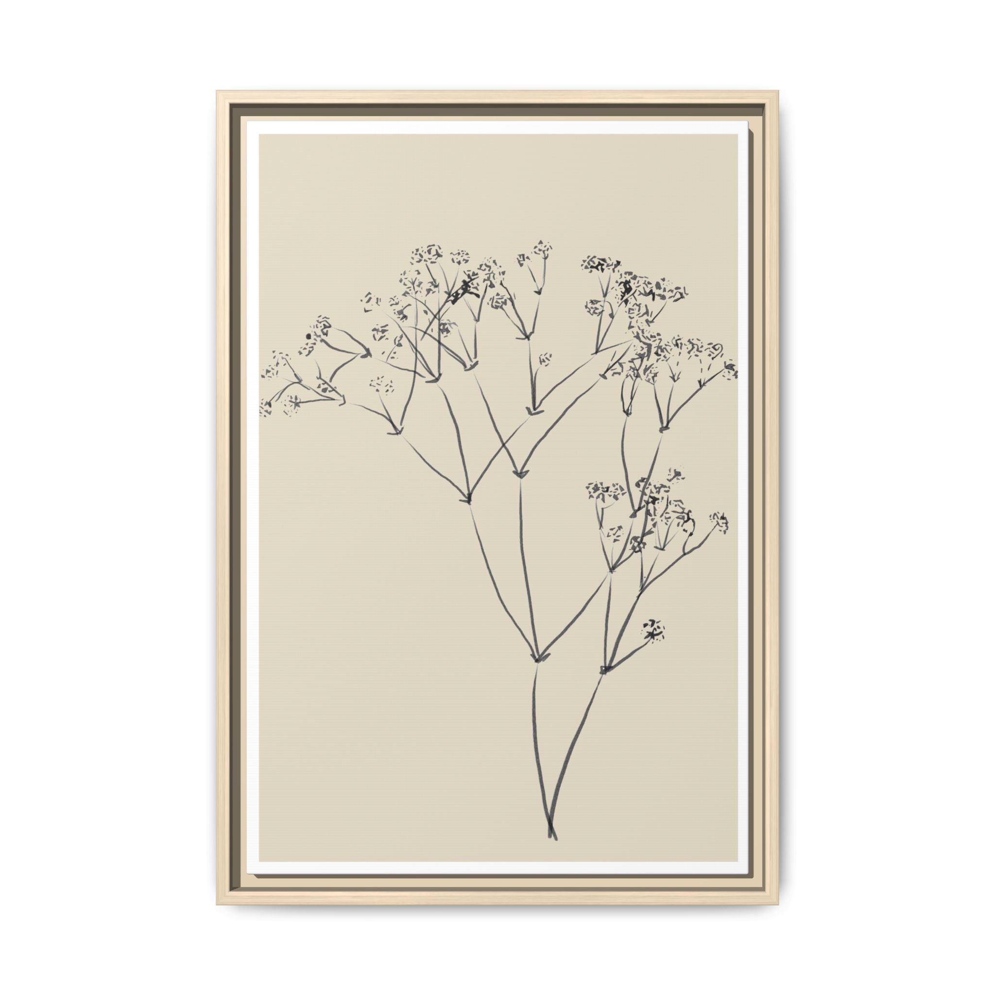 Soft Meadow Stillness - Framed
