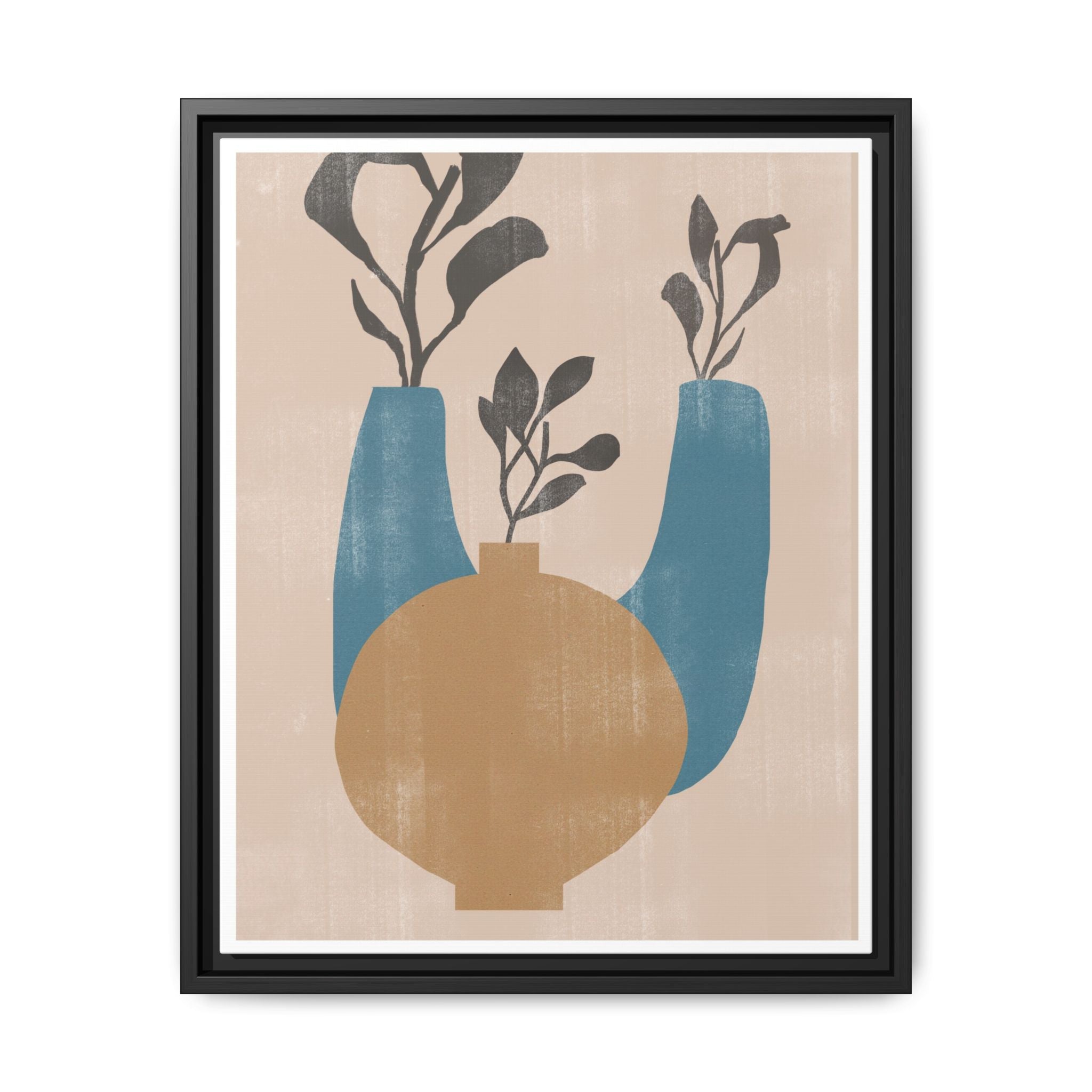 Azure Vessel Harmony - Framed