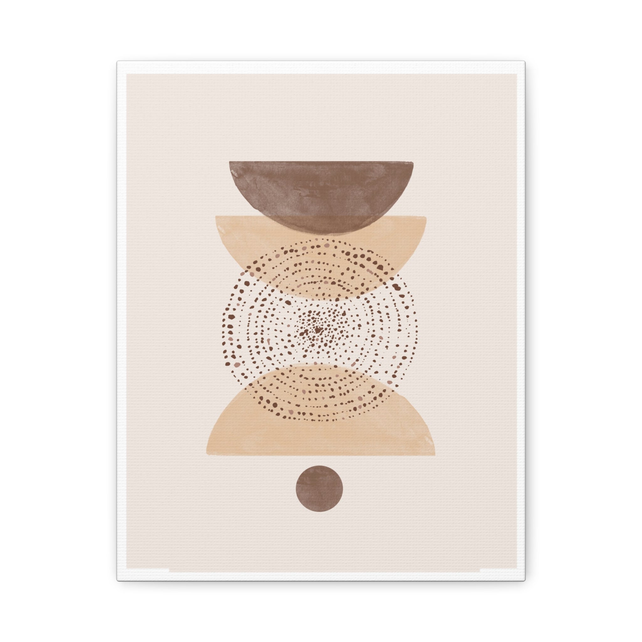 Terracotta Orbit Balance - Canvas