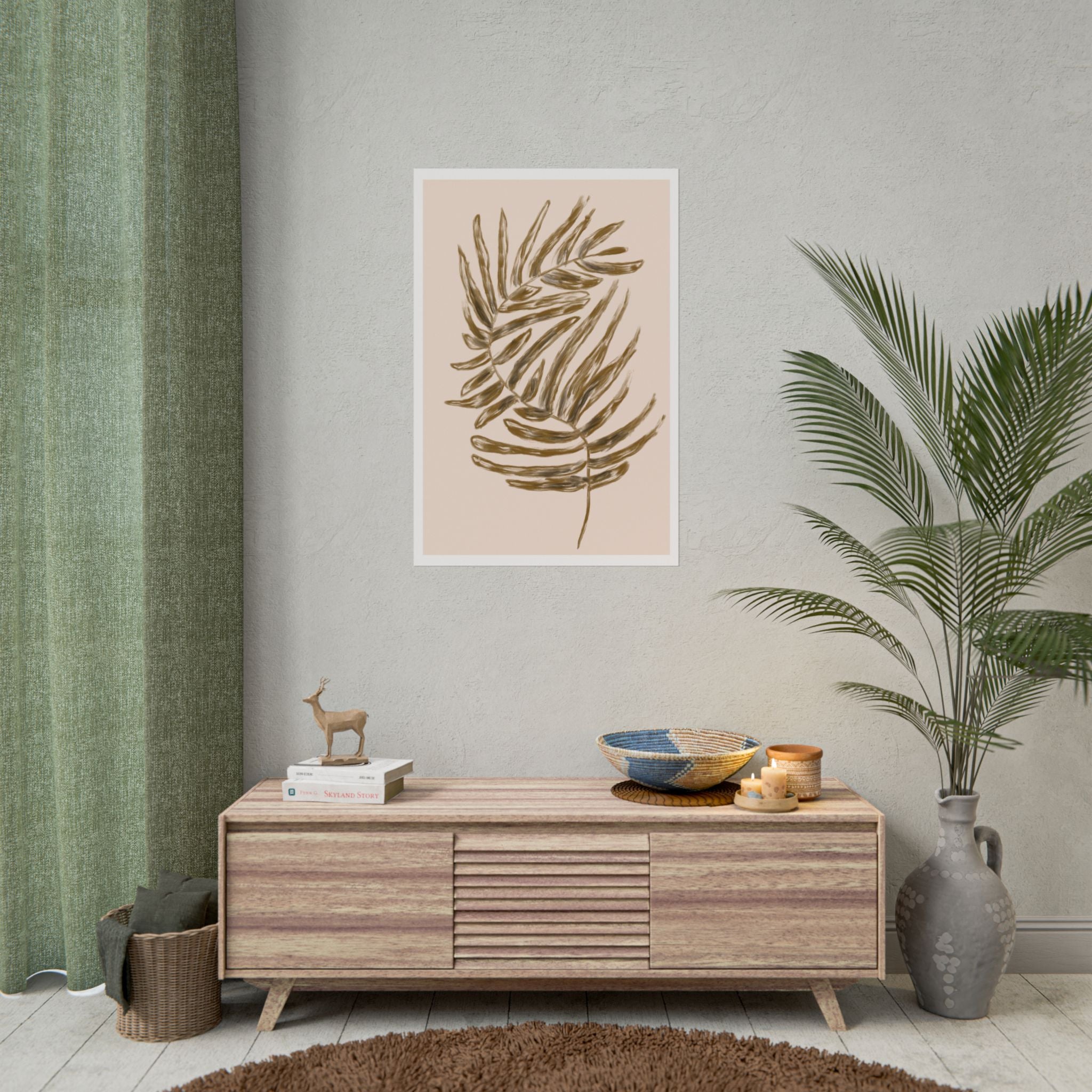 Golden Frond Reverie - Poster