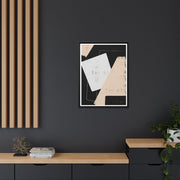 Silent Geometry Passage - Framed