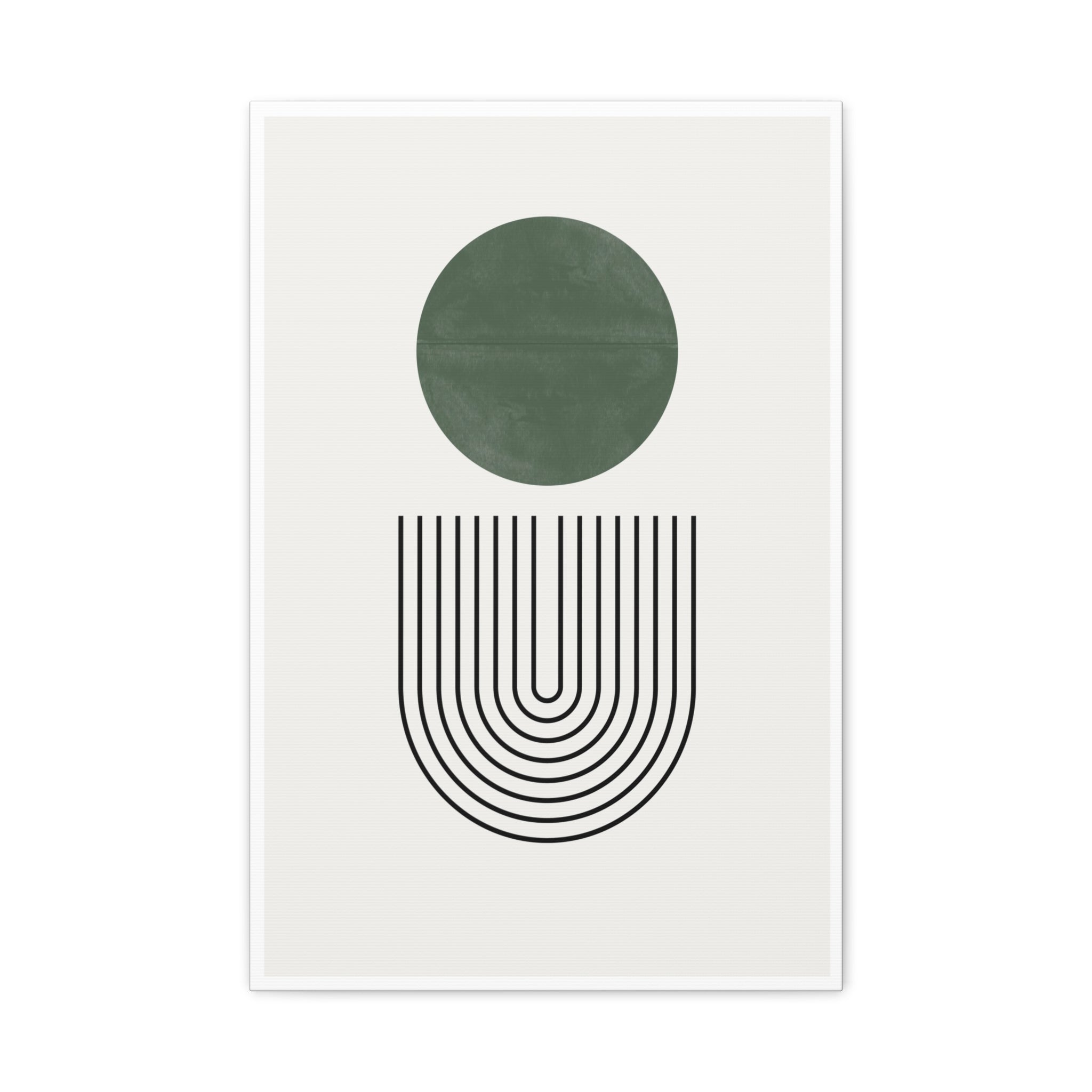 Emerald Orbit Pathways - Canvas