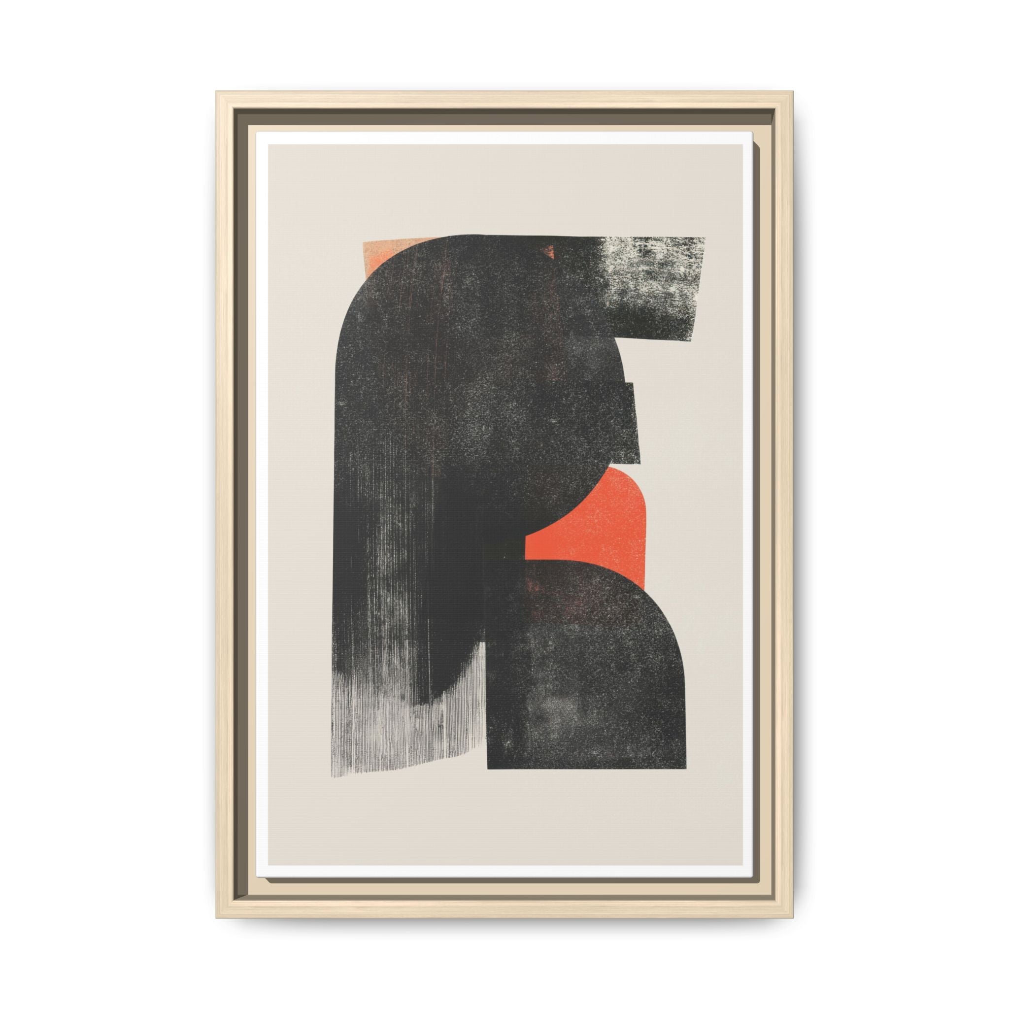 Ember Shadow Structure - Framed