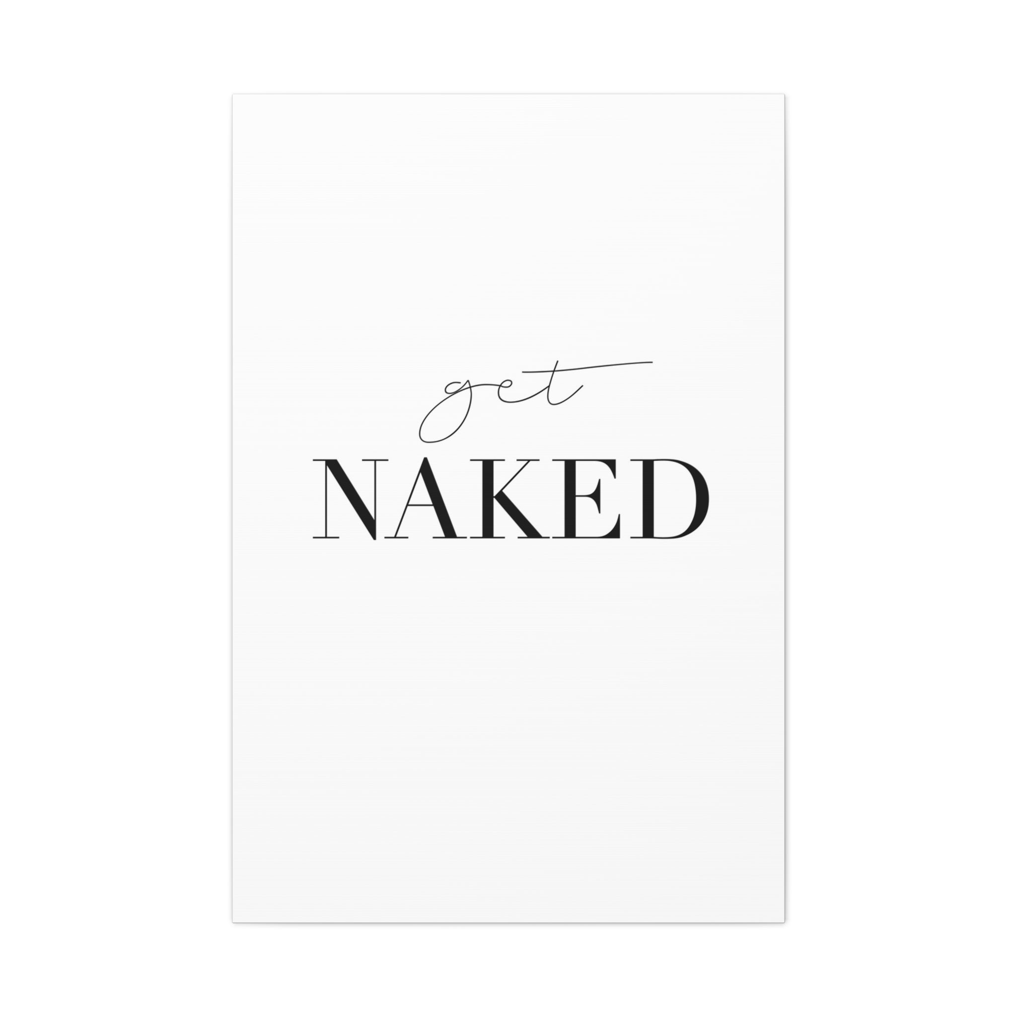 Midnight Muse Typography Grace - Canvas