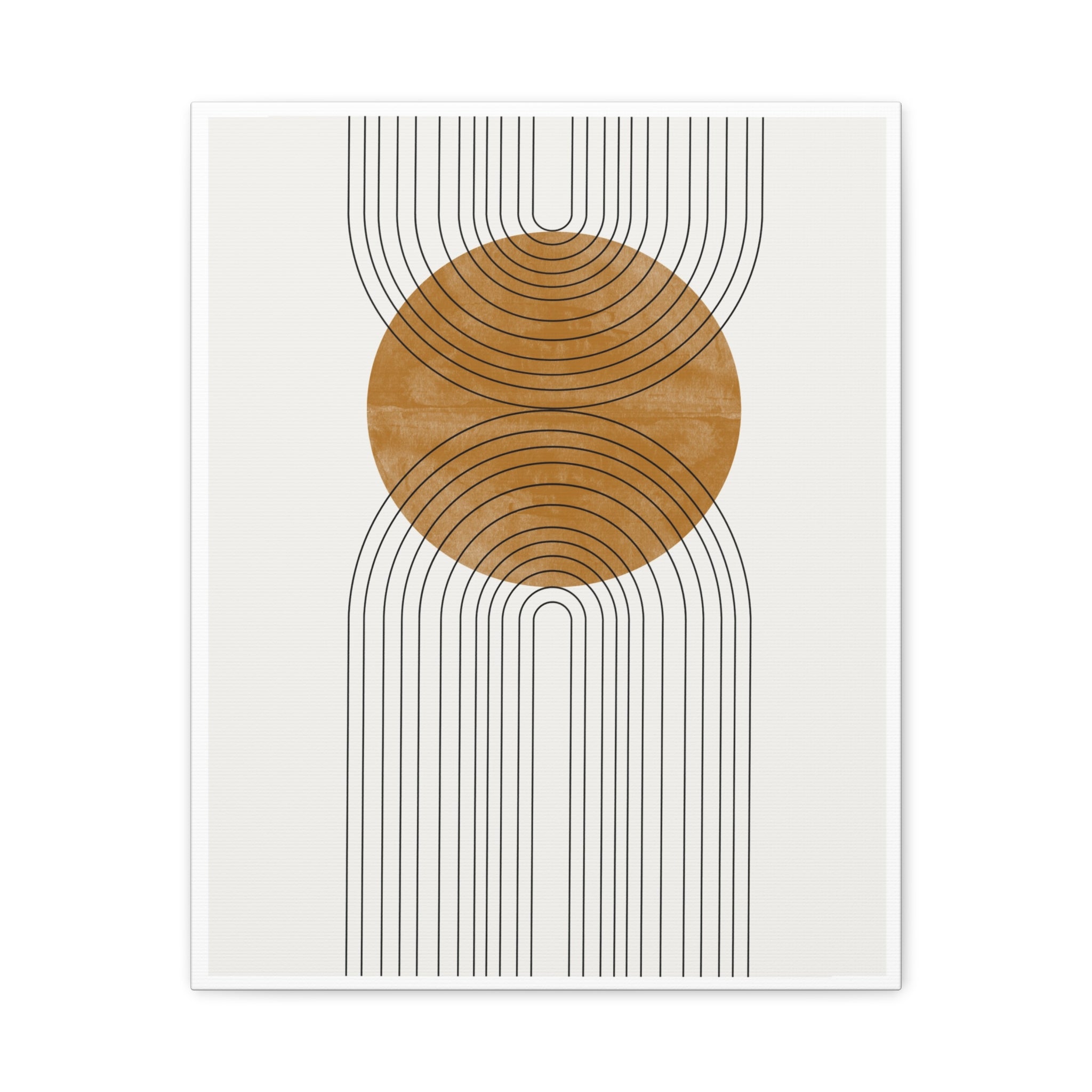 Golden Horizon Convergence - Canvas