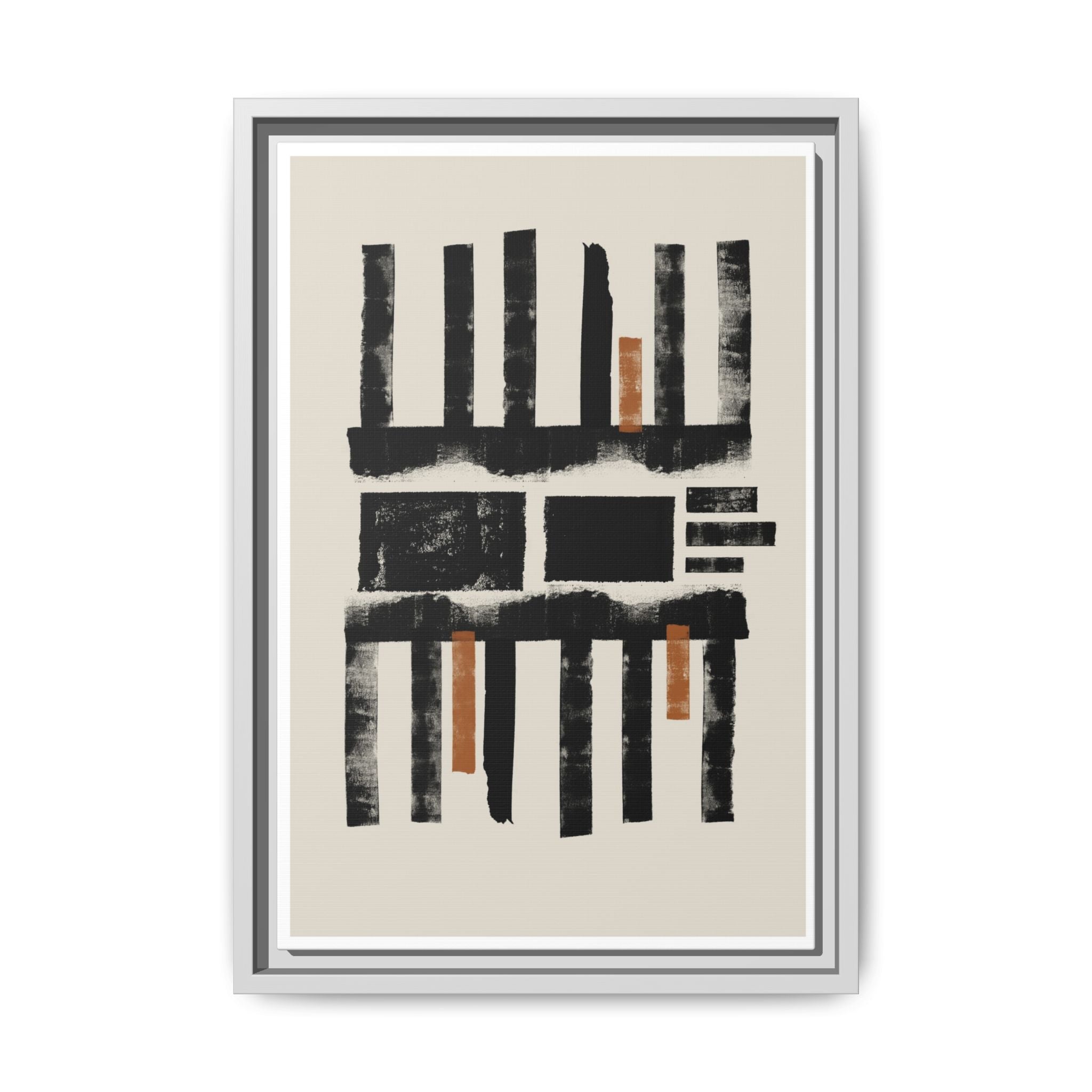 Amber Shadow Alignments - Framed
