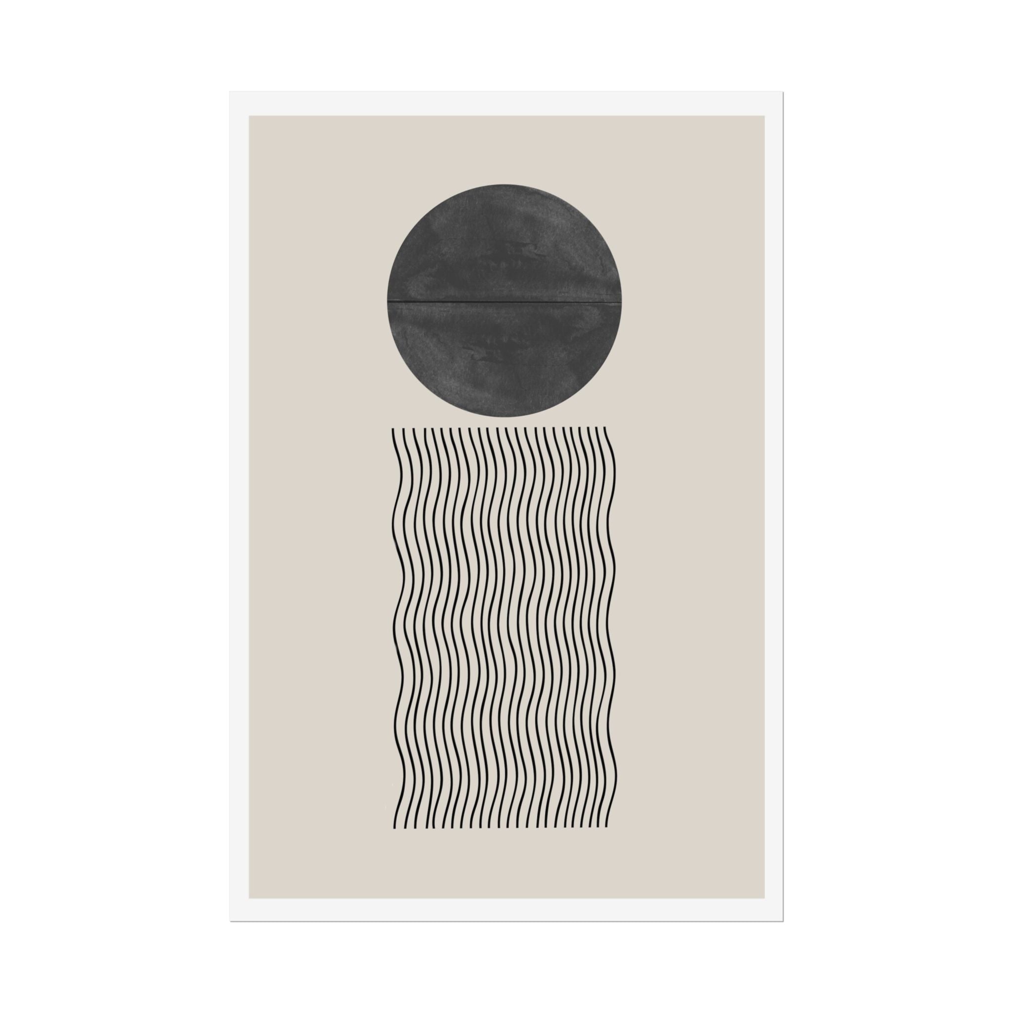 Celestial Wave Alignment - Poster