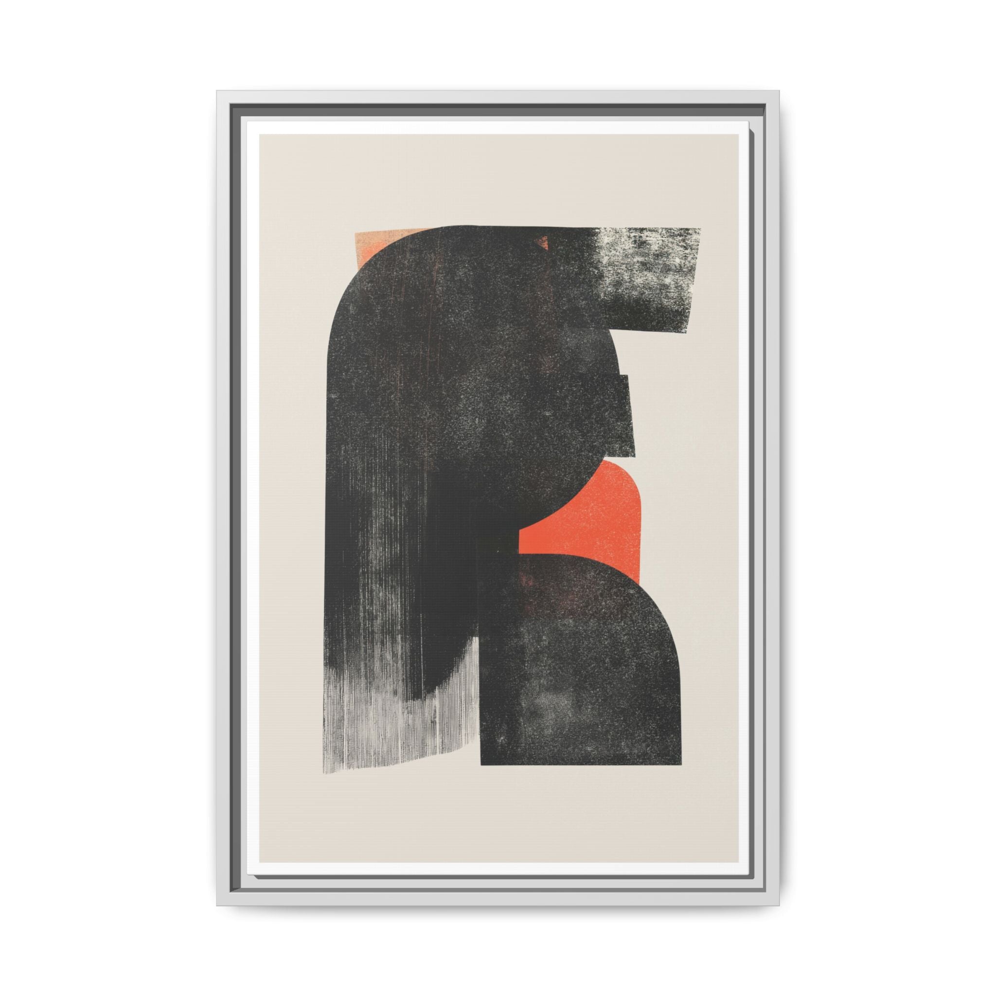 Ember Shadow Structure - Framed
