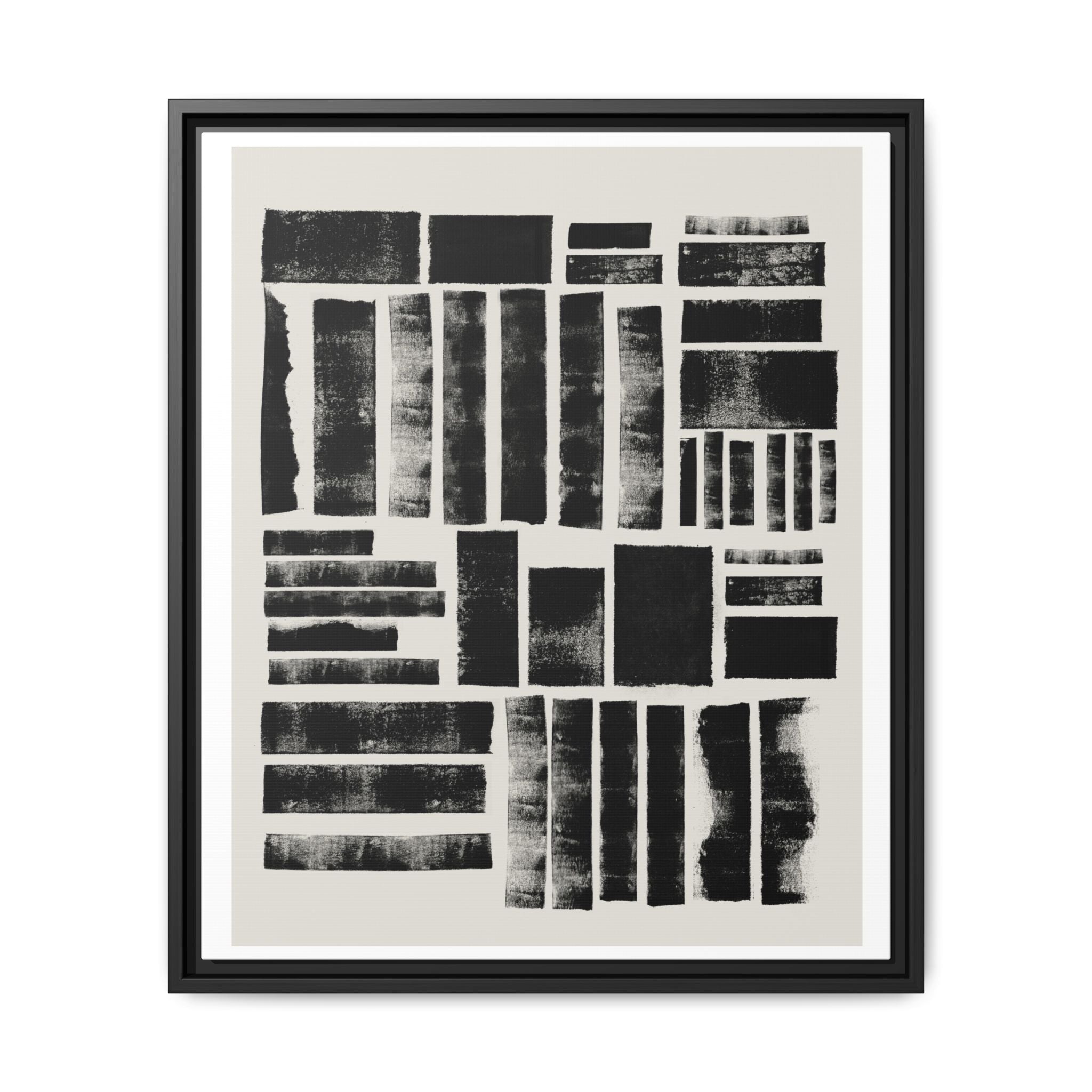 Midnight Rhythm Panels - Framed