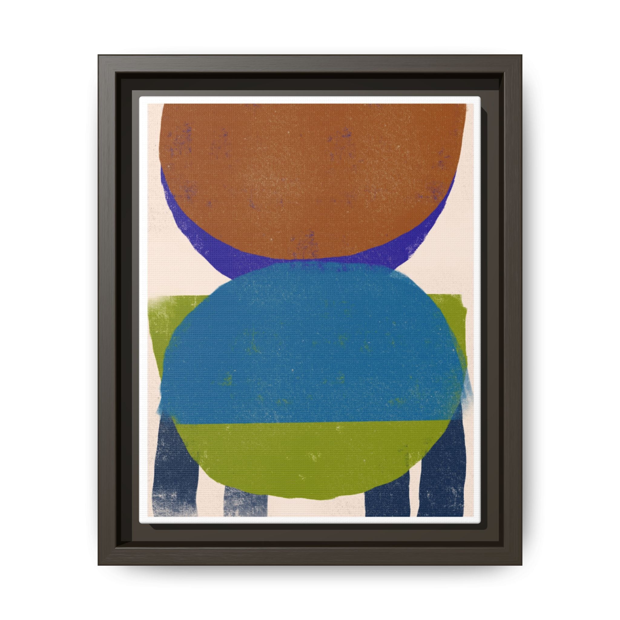Azure Meadow Eclipse - Framed