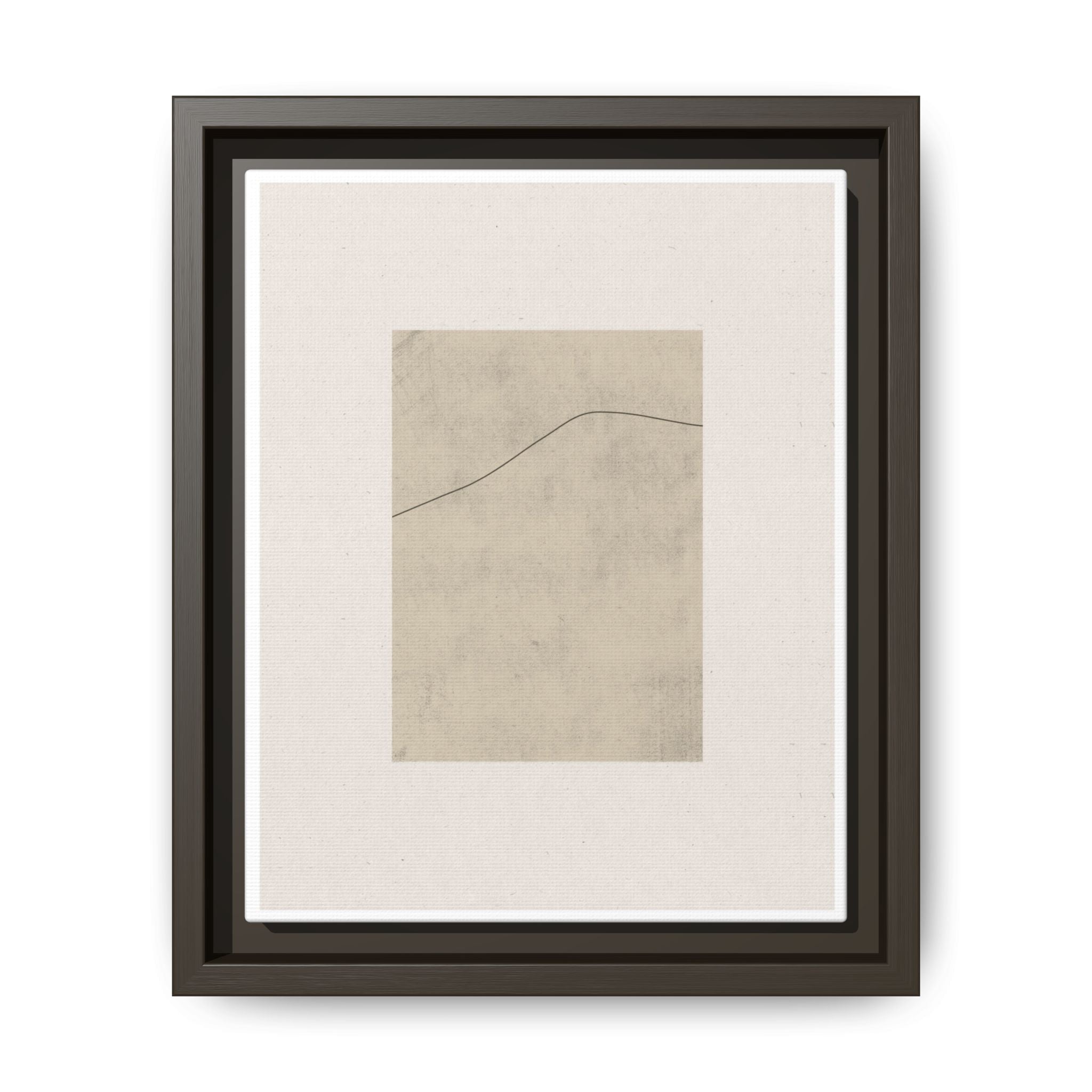 Whispered Horizon Trace - Framed
