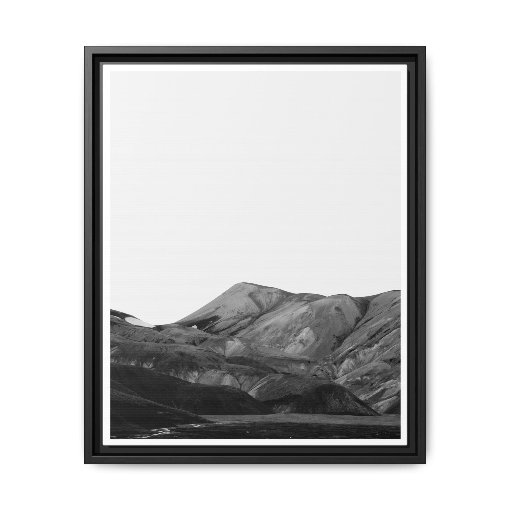 Silent Horizon Drift - Framed