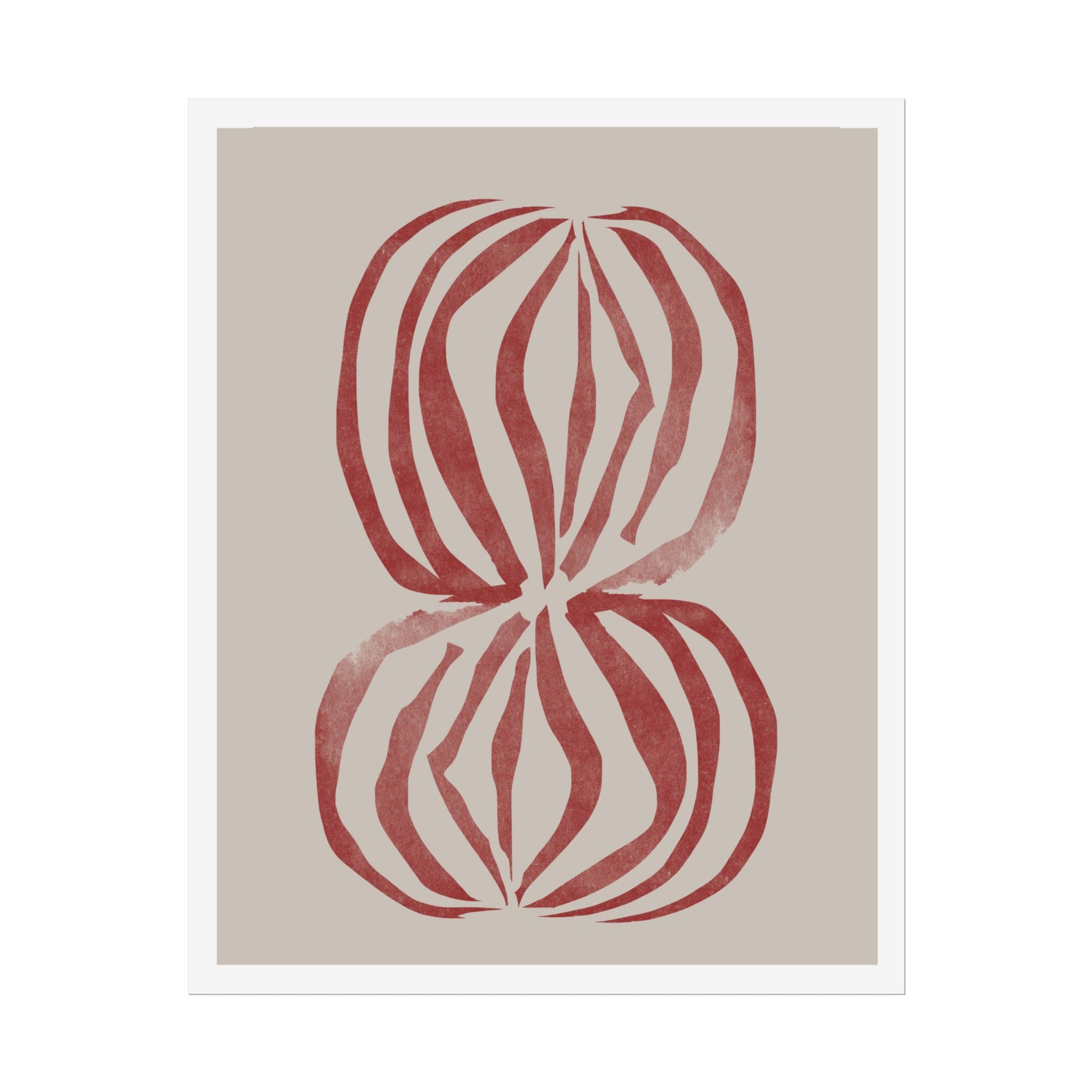 Crimson Petal Echoes - Poster