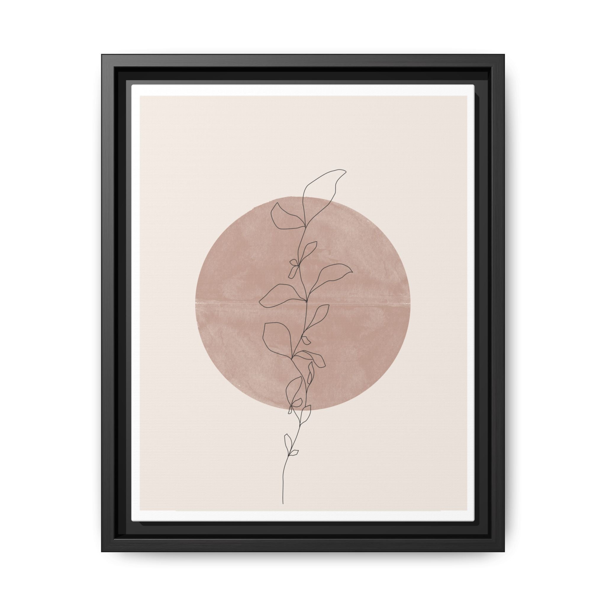 Blush Moonvine Quietude - Framed