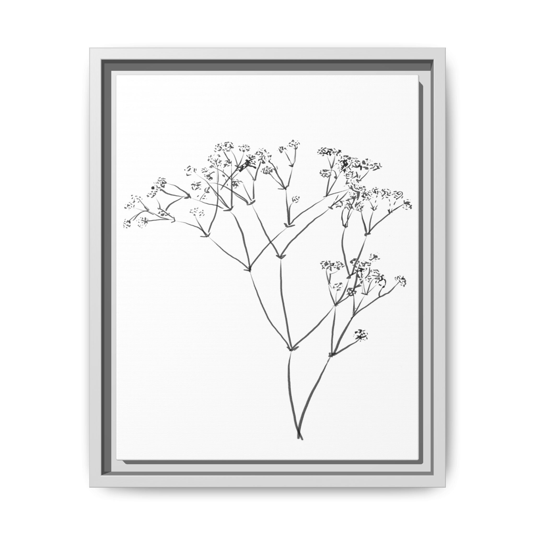 Whispering Meadow Sketch - Framed