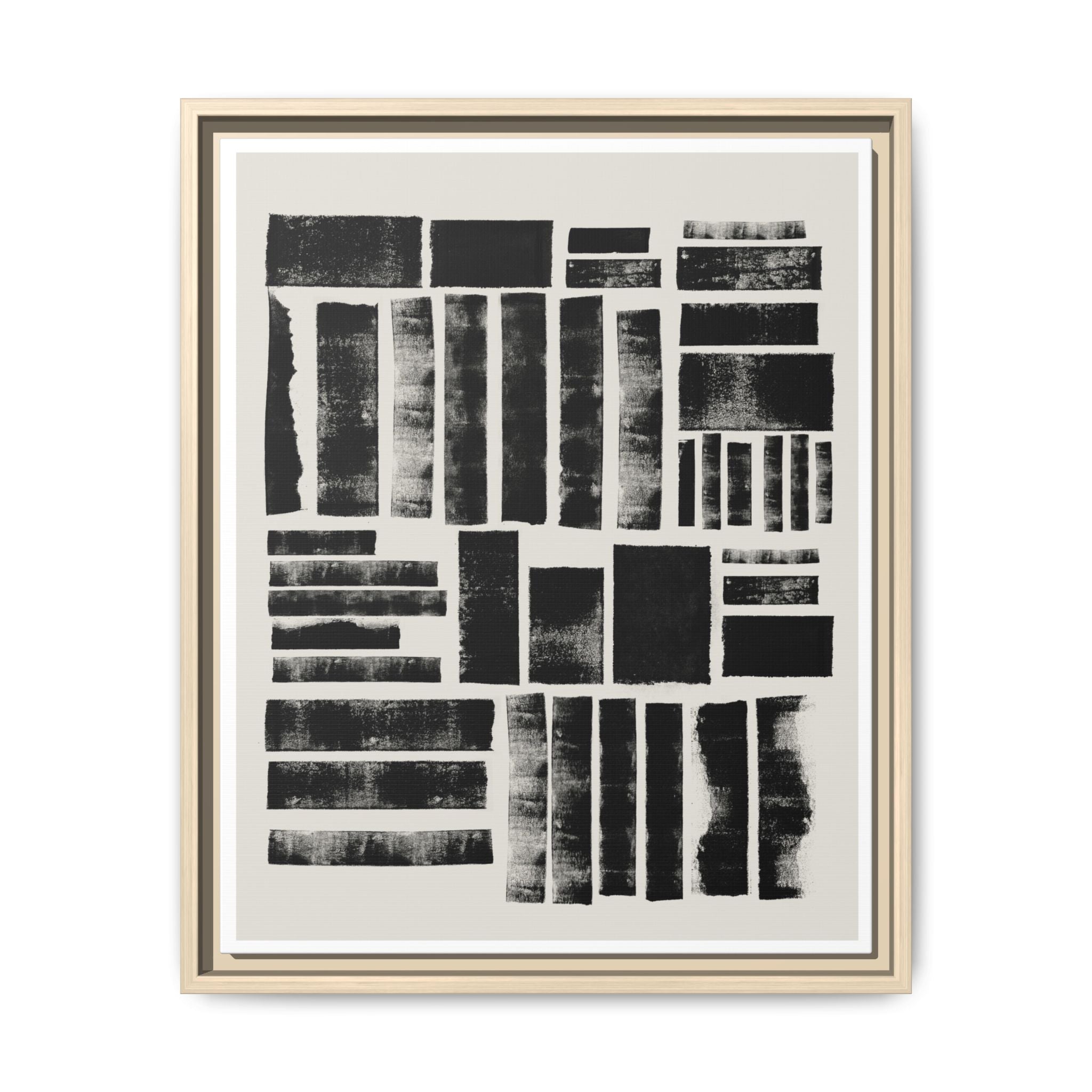Midnight Rhythm Panels - Framed