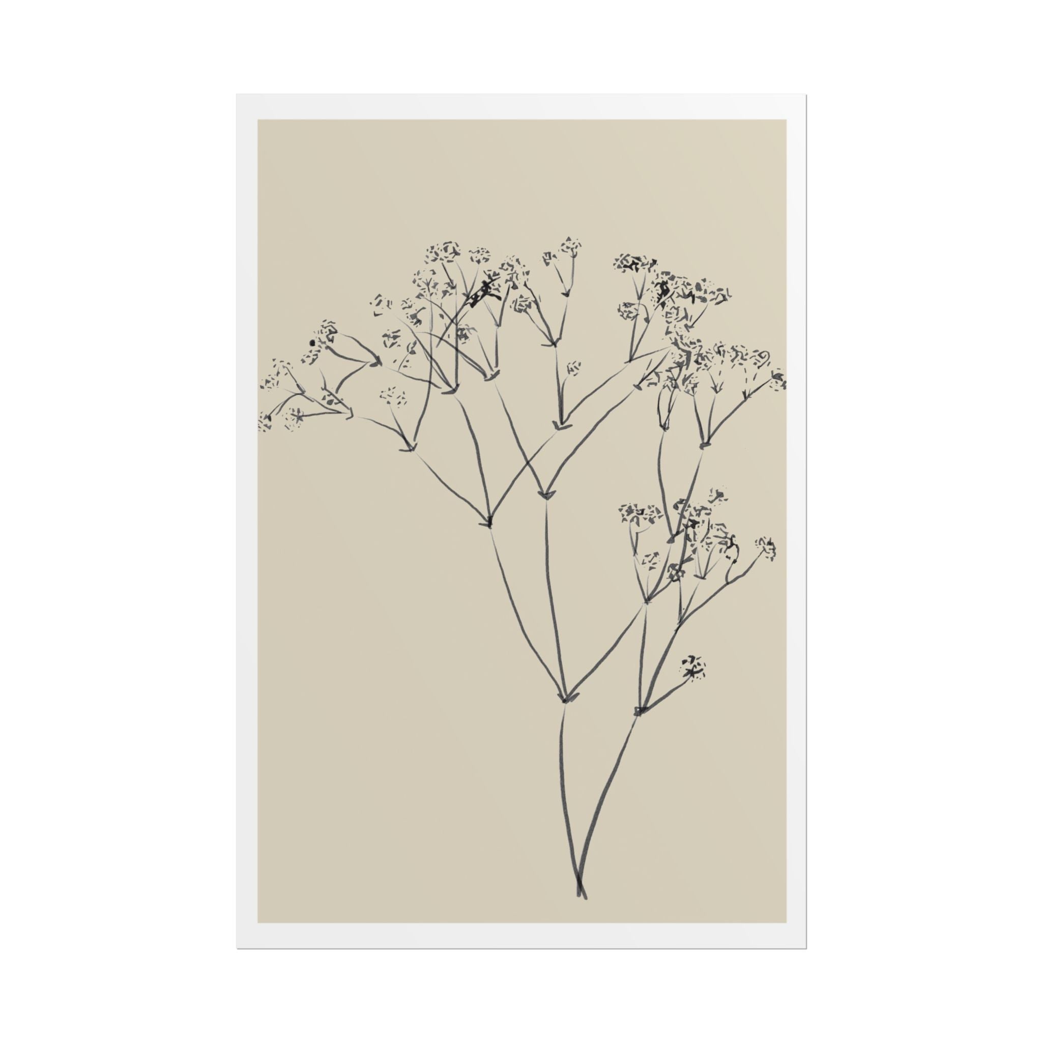 Soft Meadow Stillness - Poster