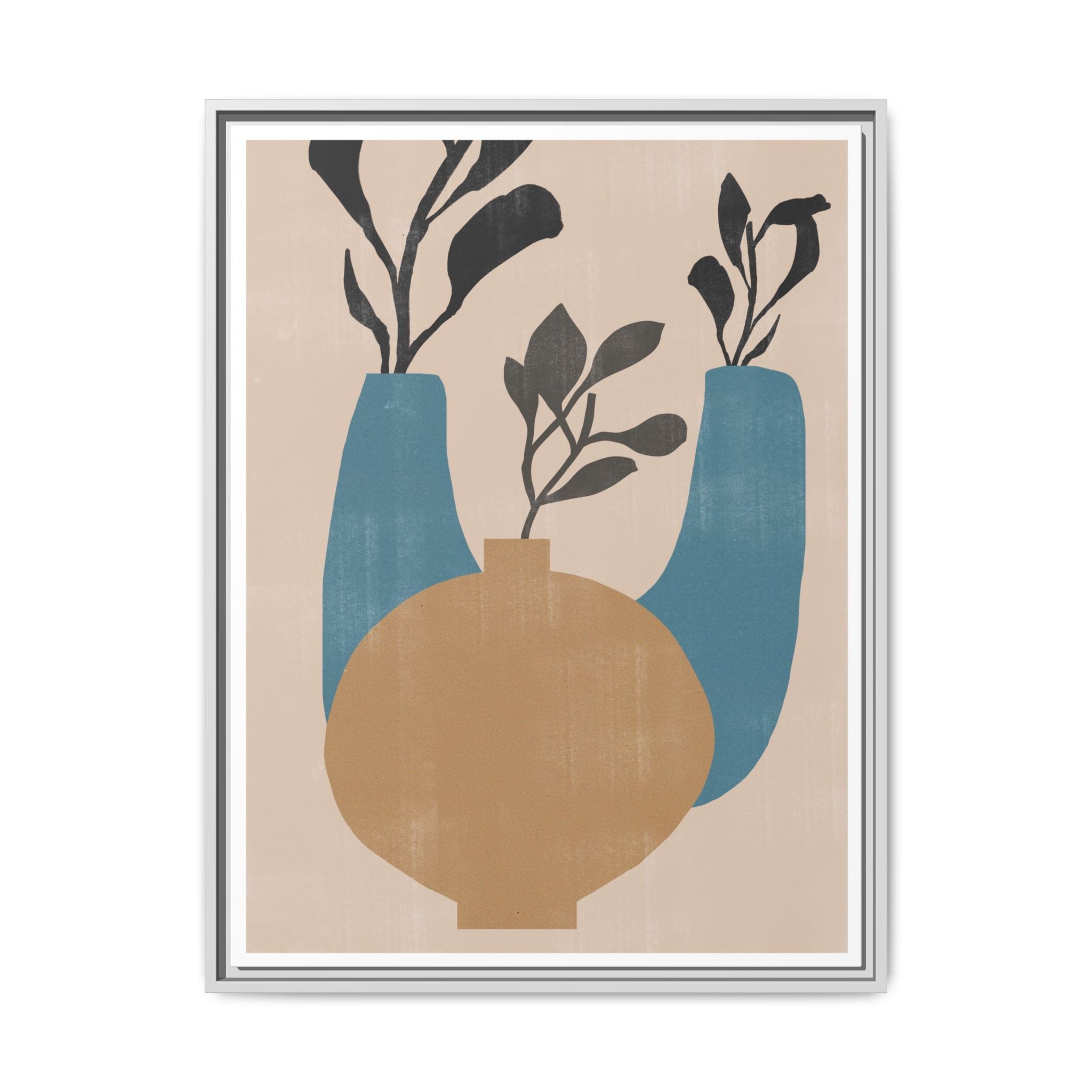 Azure Vessel Harmony - Framed