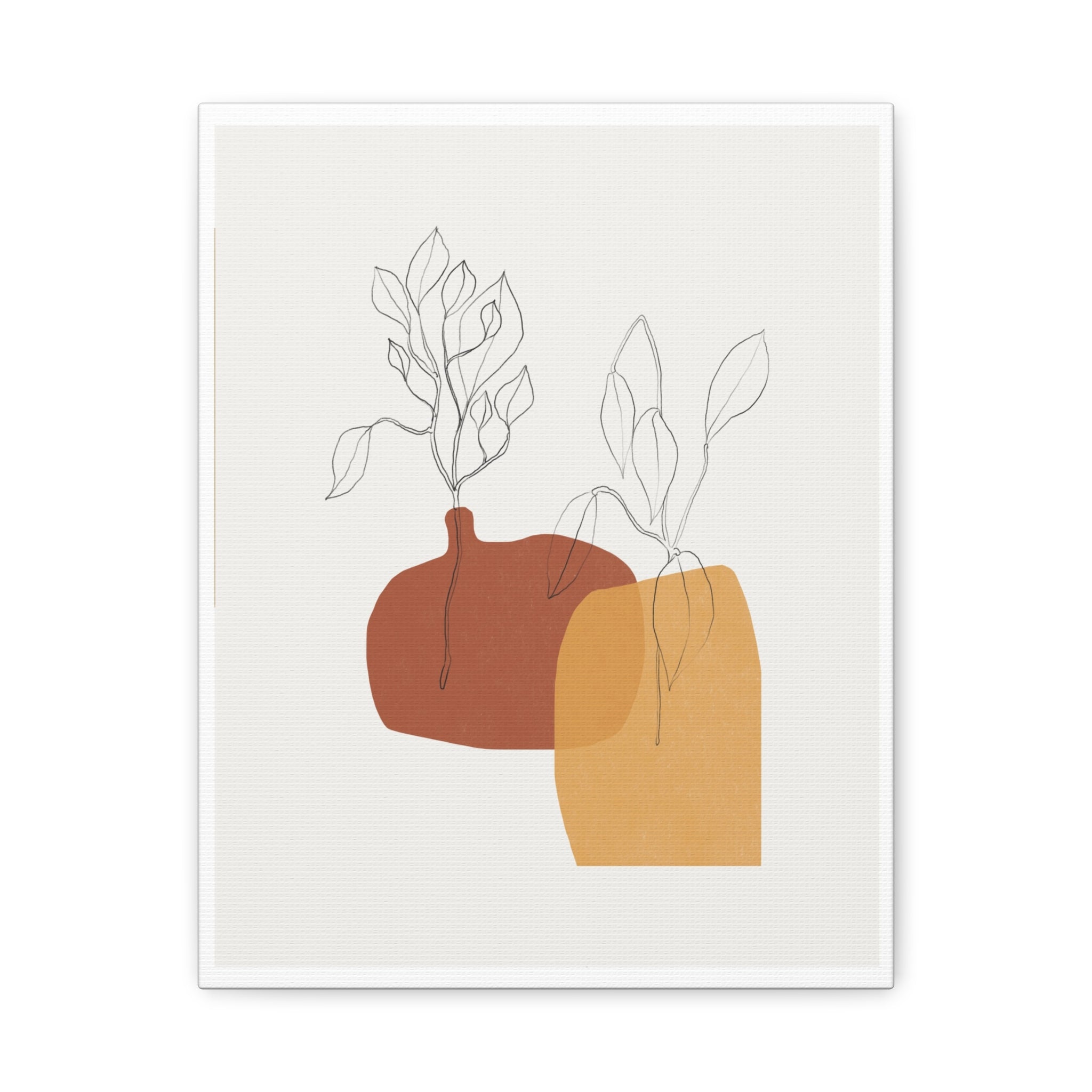 Terracotta Whisper Forms - Canvas