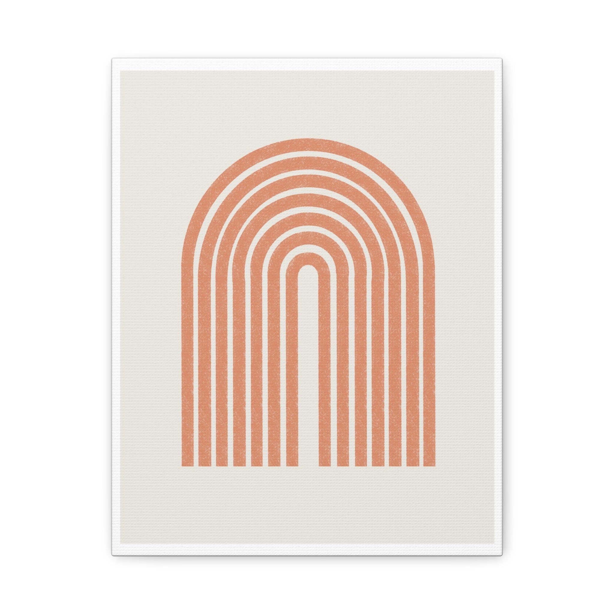 Terracotta Arc Whisper - Canvas