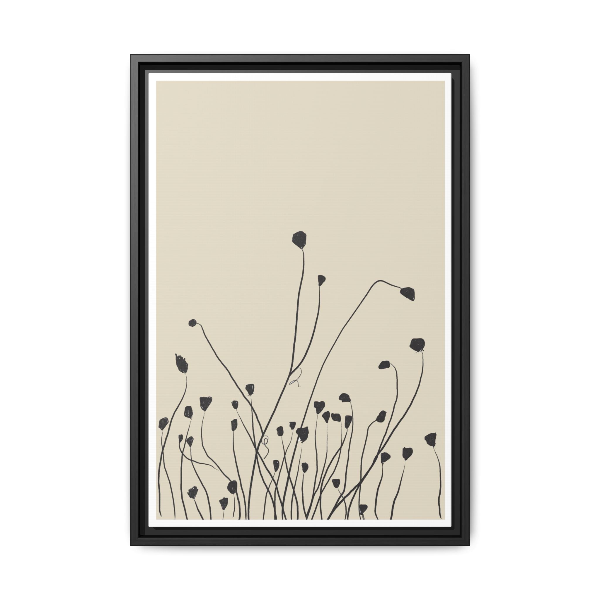 Quiet Stem Reverie - Framed