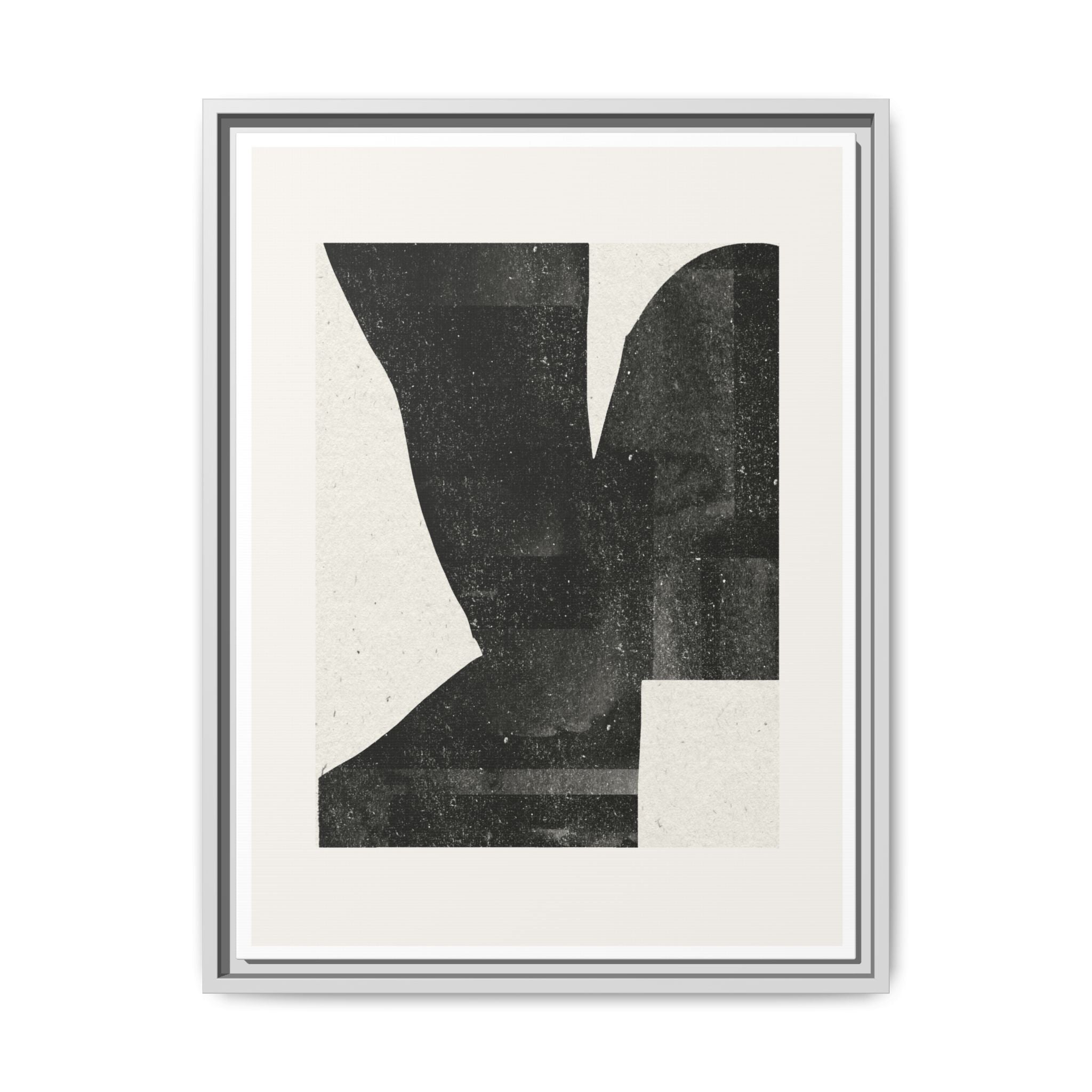 Noir Balance Echoes - Framed