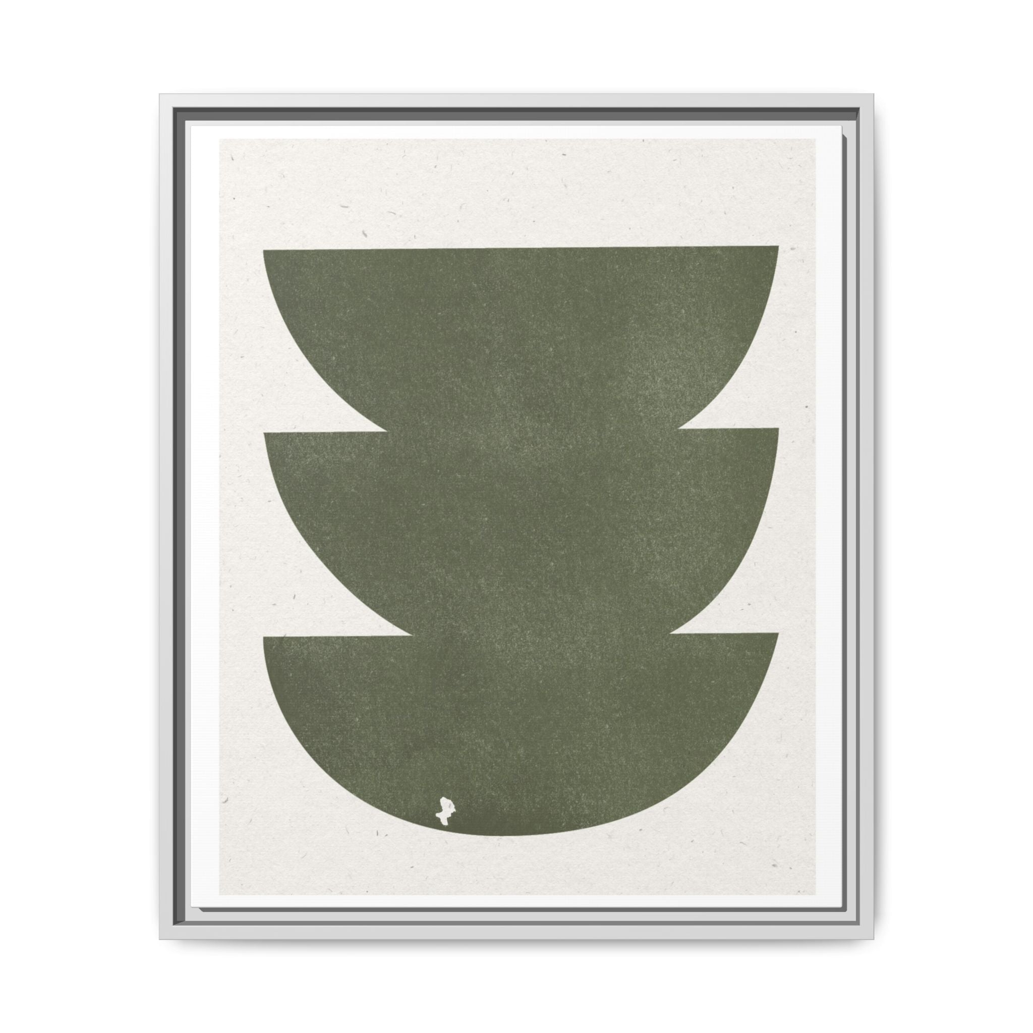 Olive Balance Forms - Framed