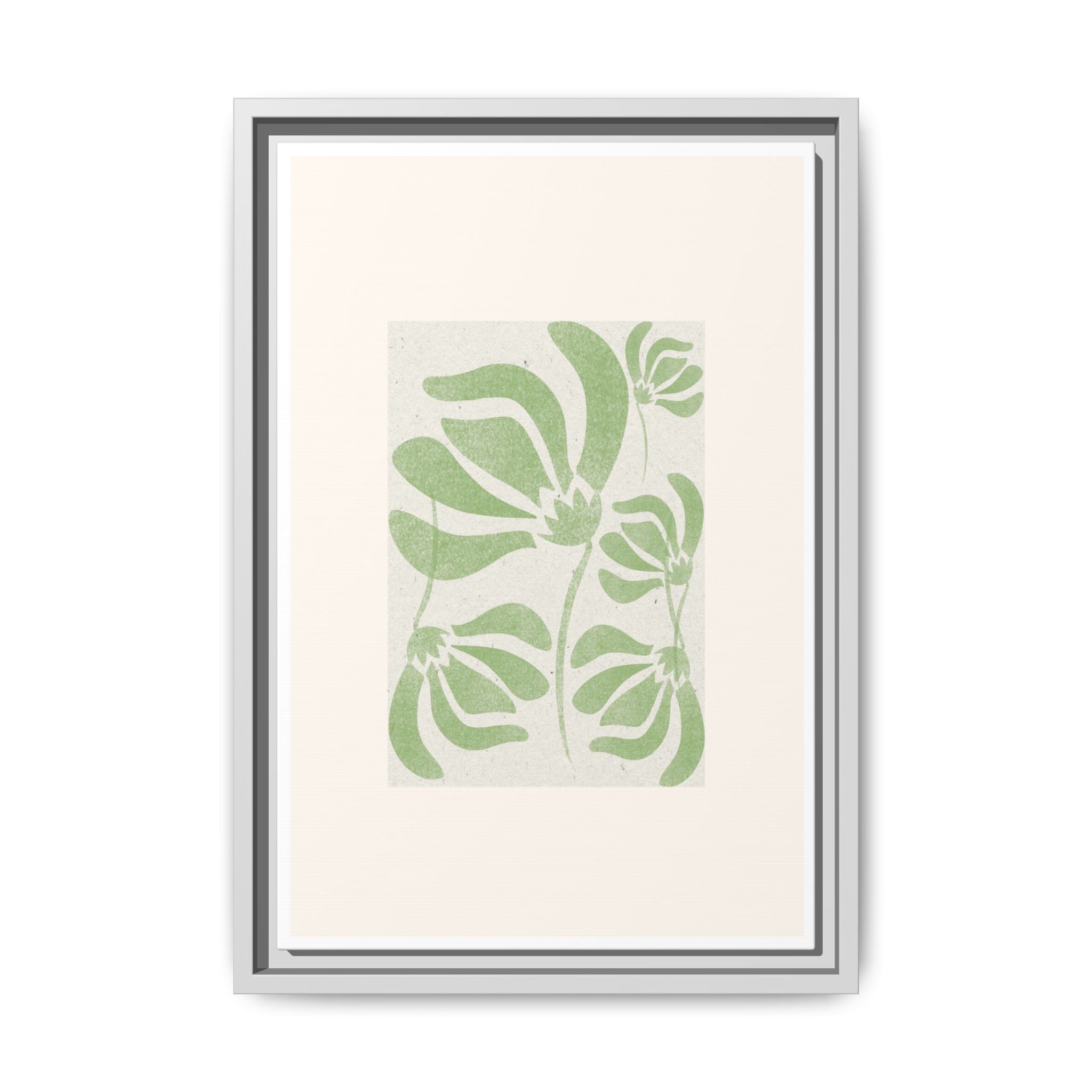 Verdant Bloom Harmony - Framed