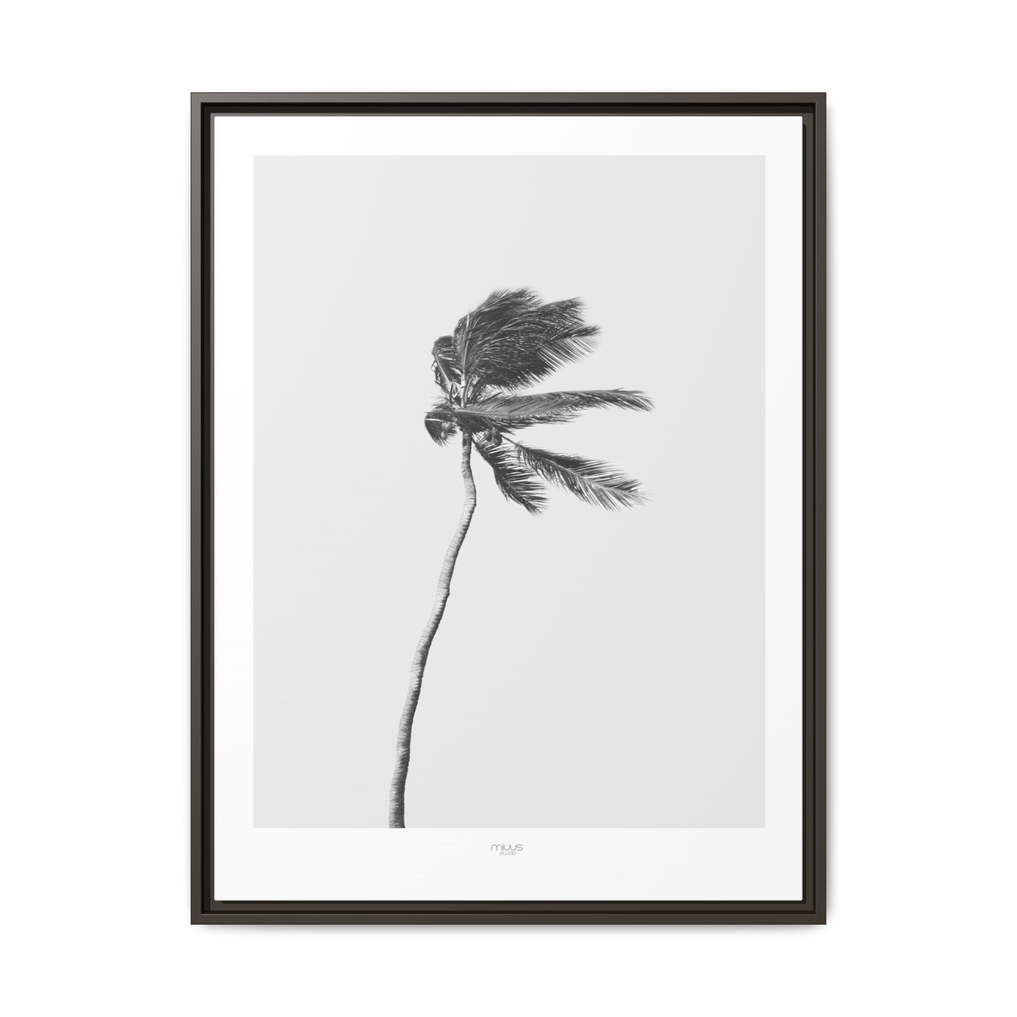 Coastal Silence Sway - Framed