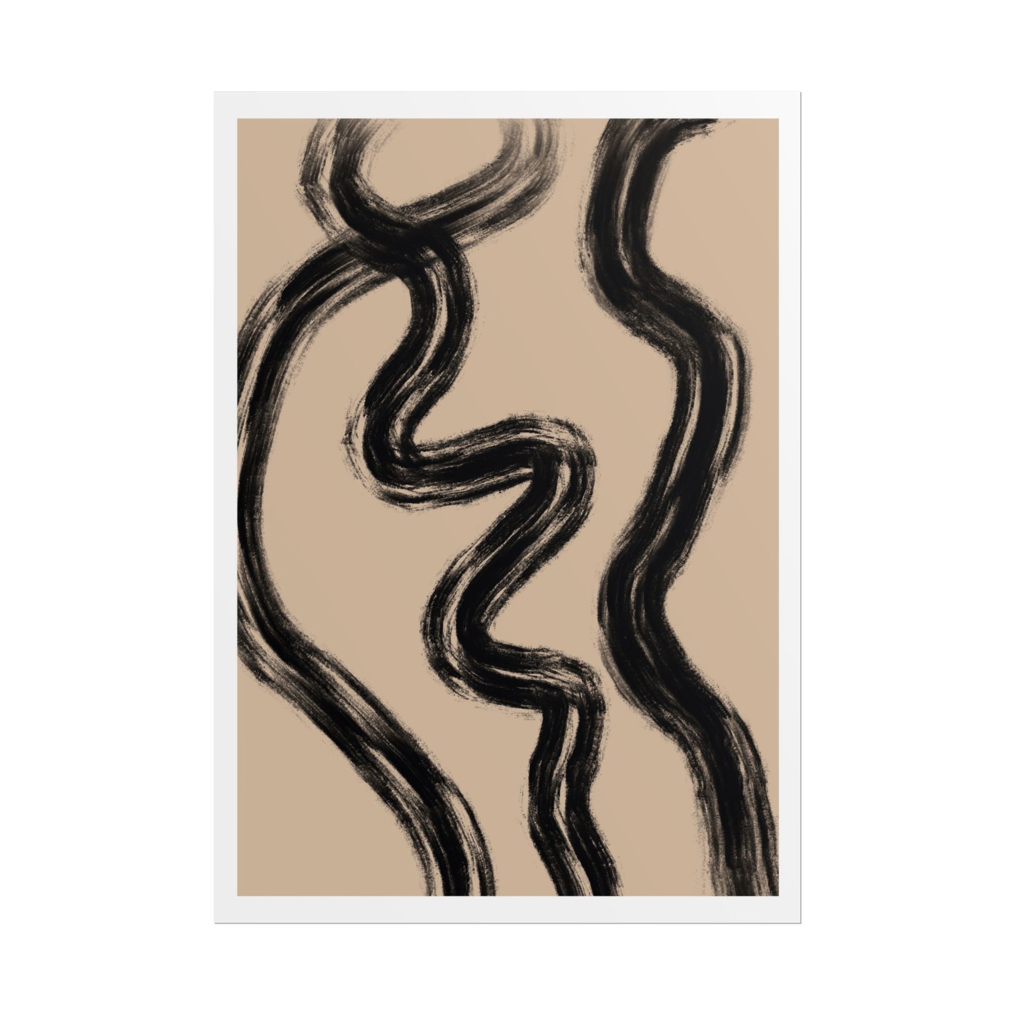 Midnight Current Lines - Poster