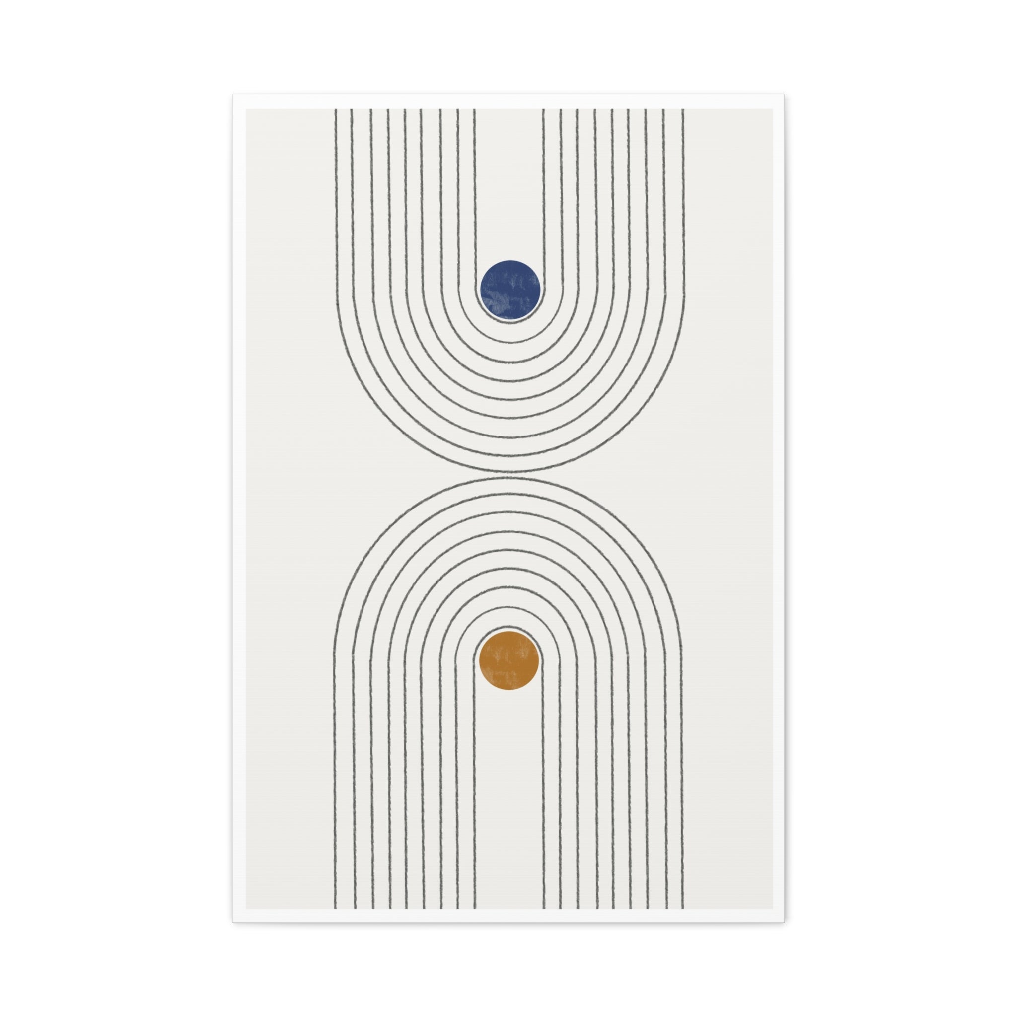 Dual Orbit Rhythm - Canvas