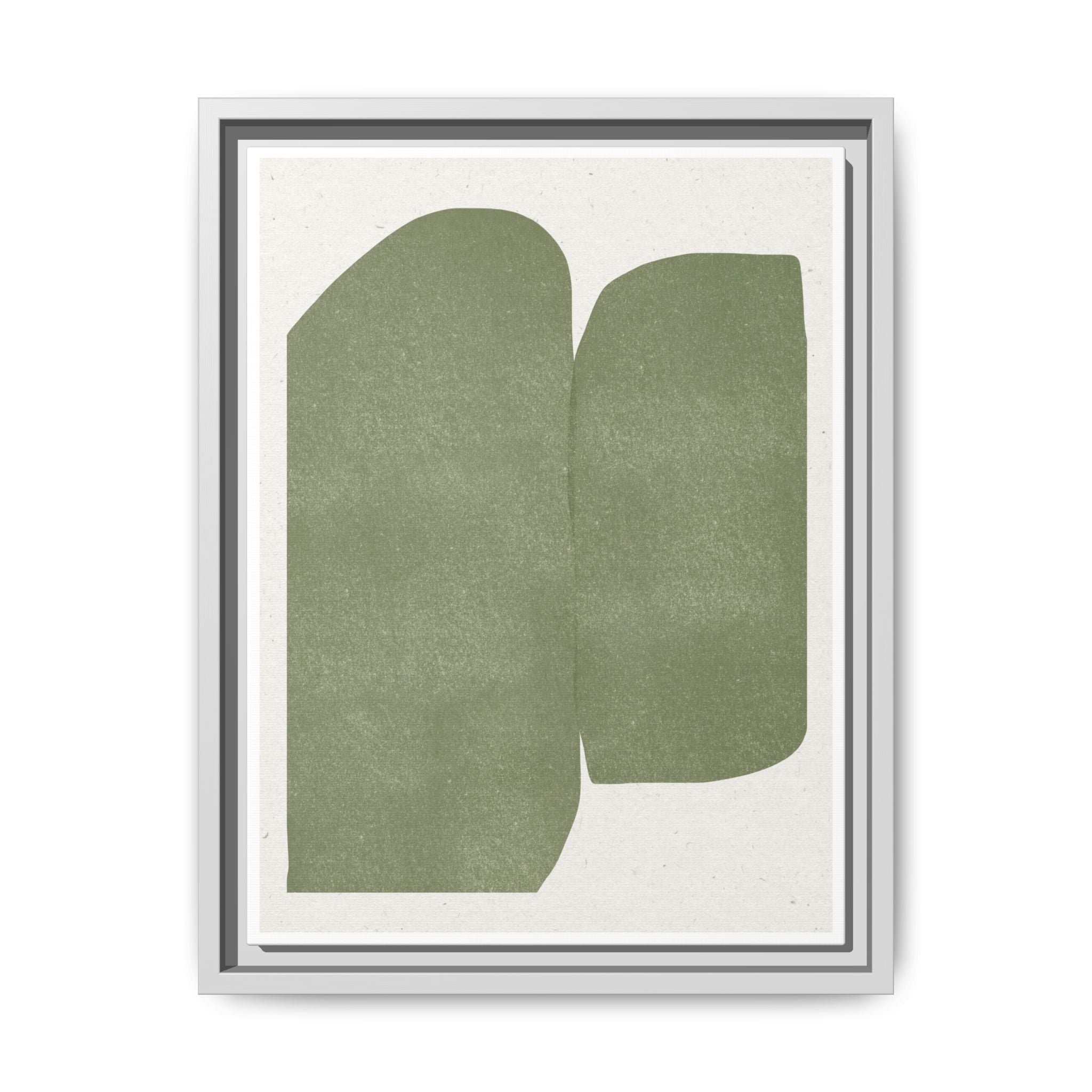 Sage Monolith Whisper - Framed