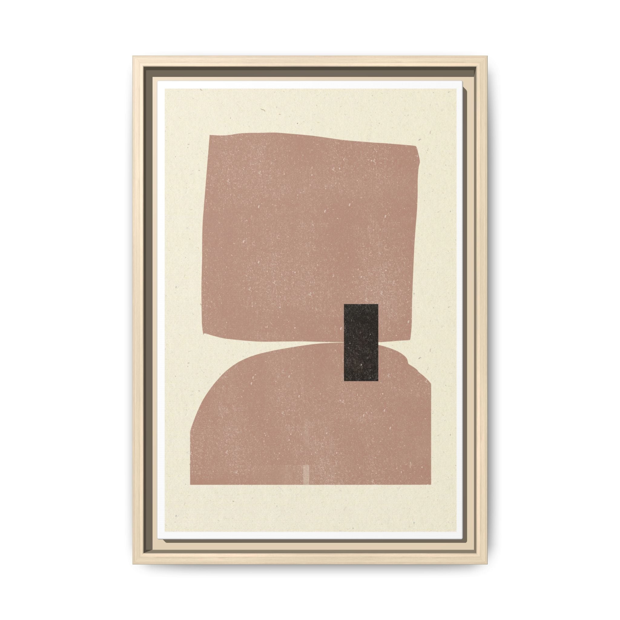Blush Balance Study - Framed