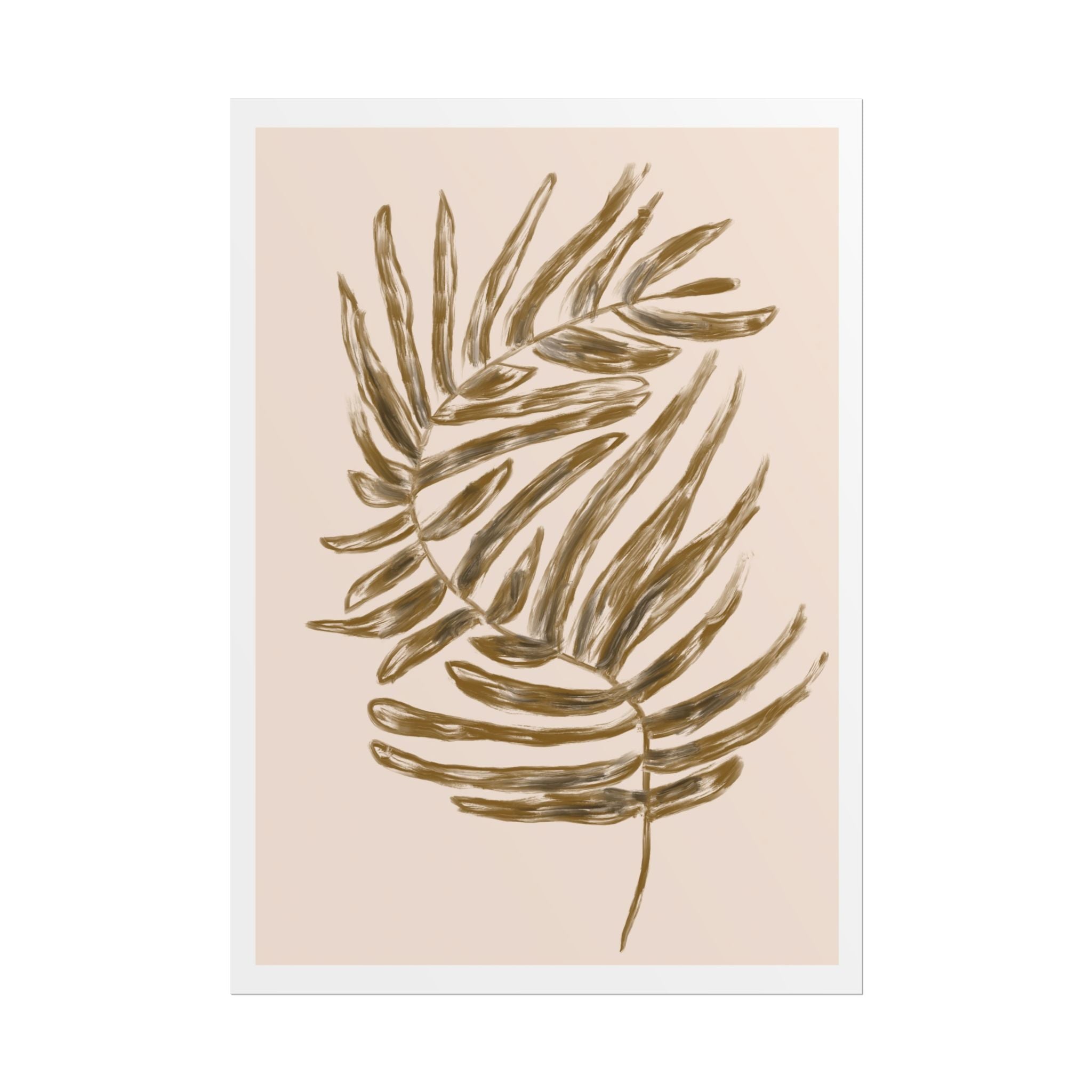 Golden Frond Reverie - Poster