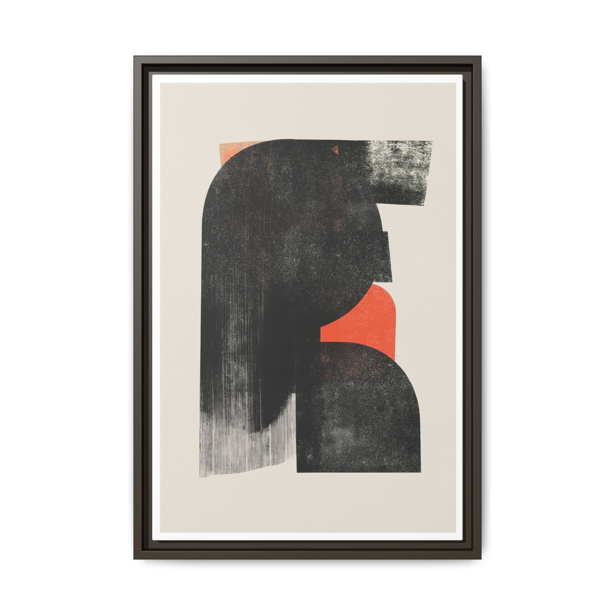 Ember Shadow Structure - Framed