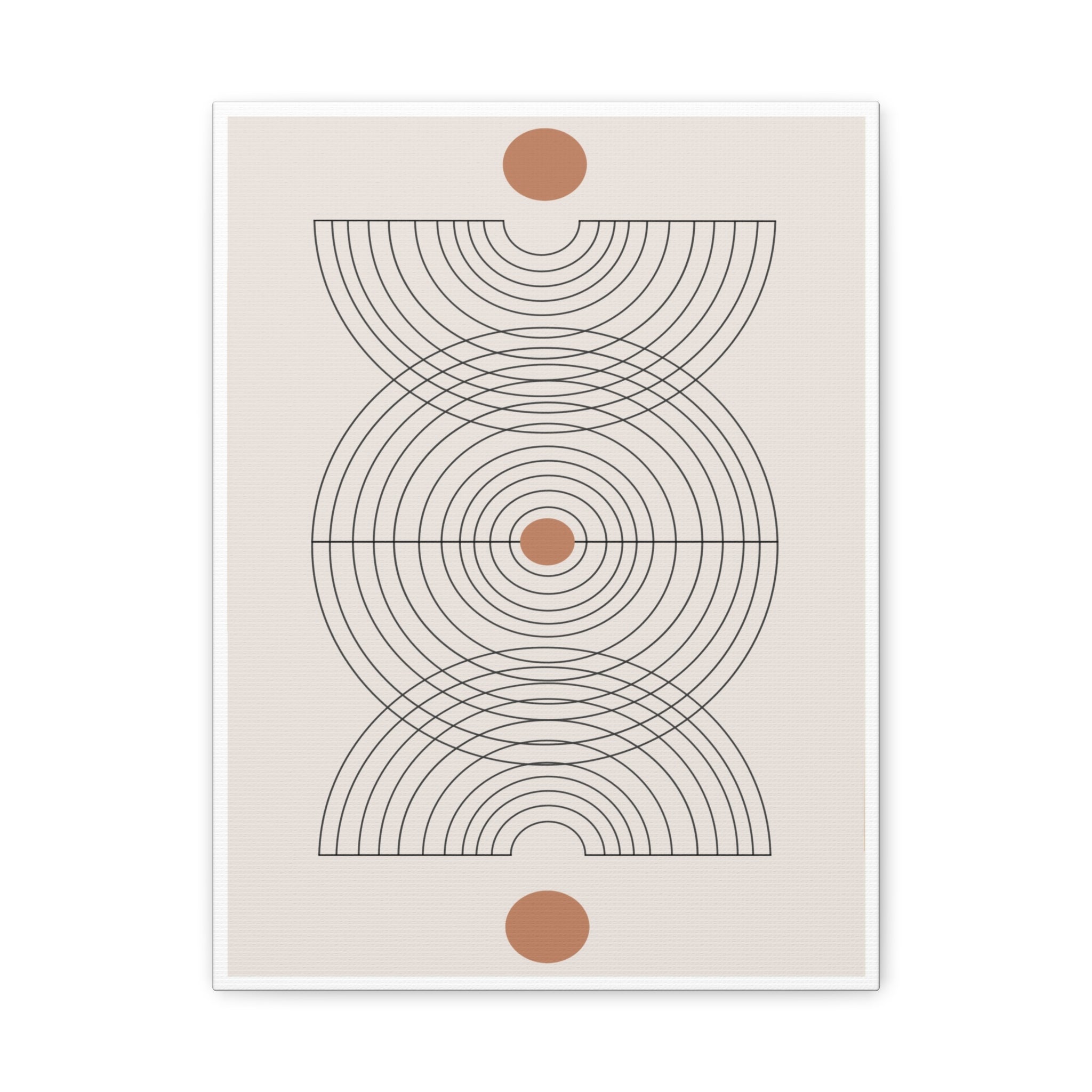 Celestial Echo Symmetry - Canvas