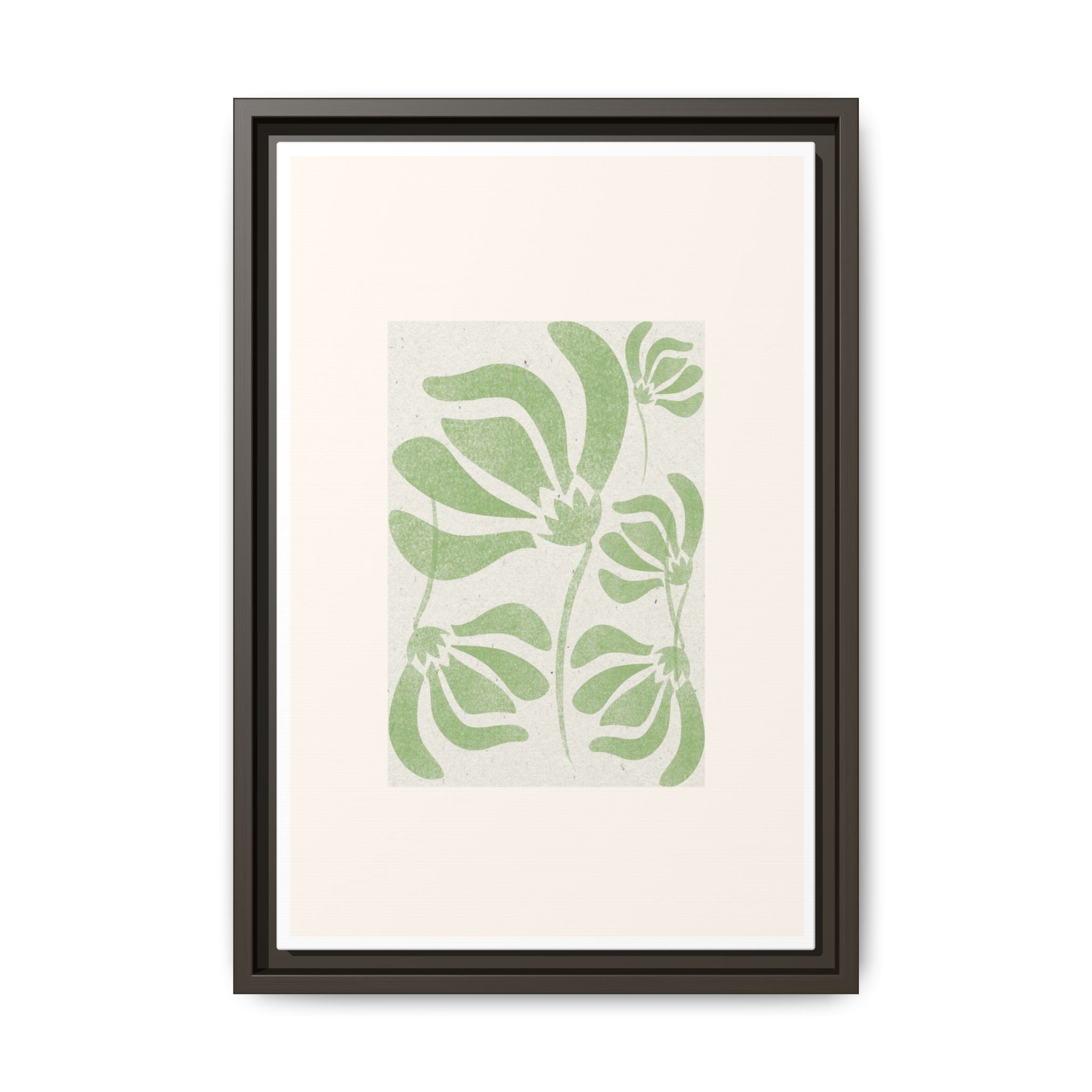 Verdant Bloom Harmony - Framed