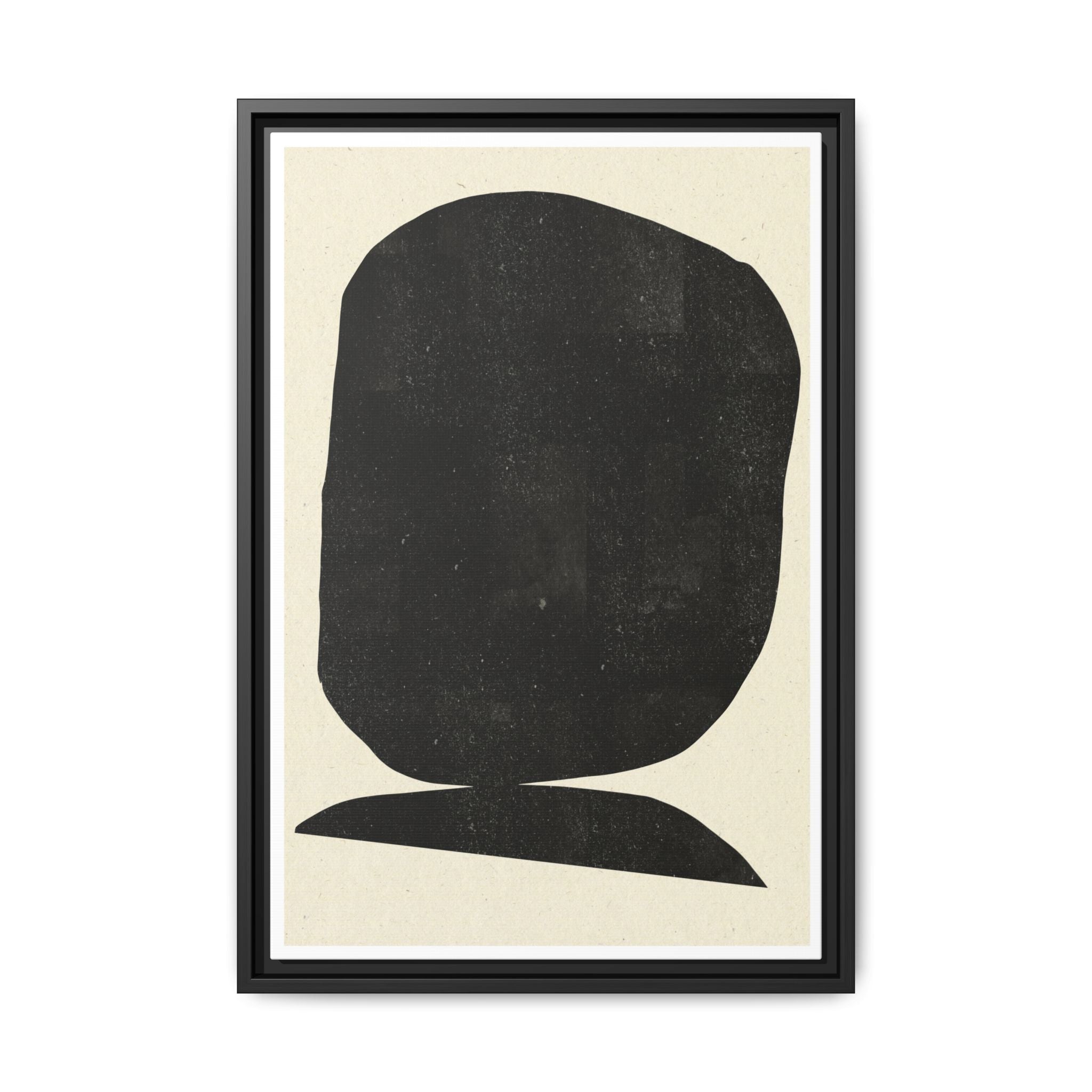 Midnight Monolith Whisper - Framed