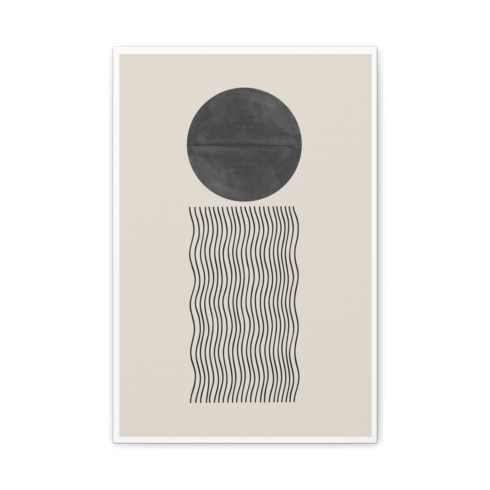 Celestial Wave Alignment - Canvas
