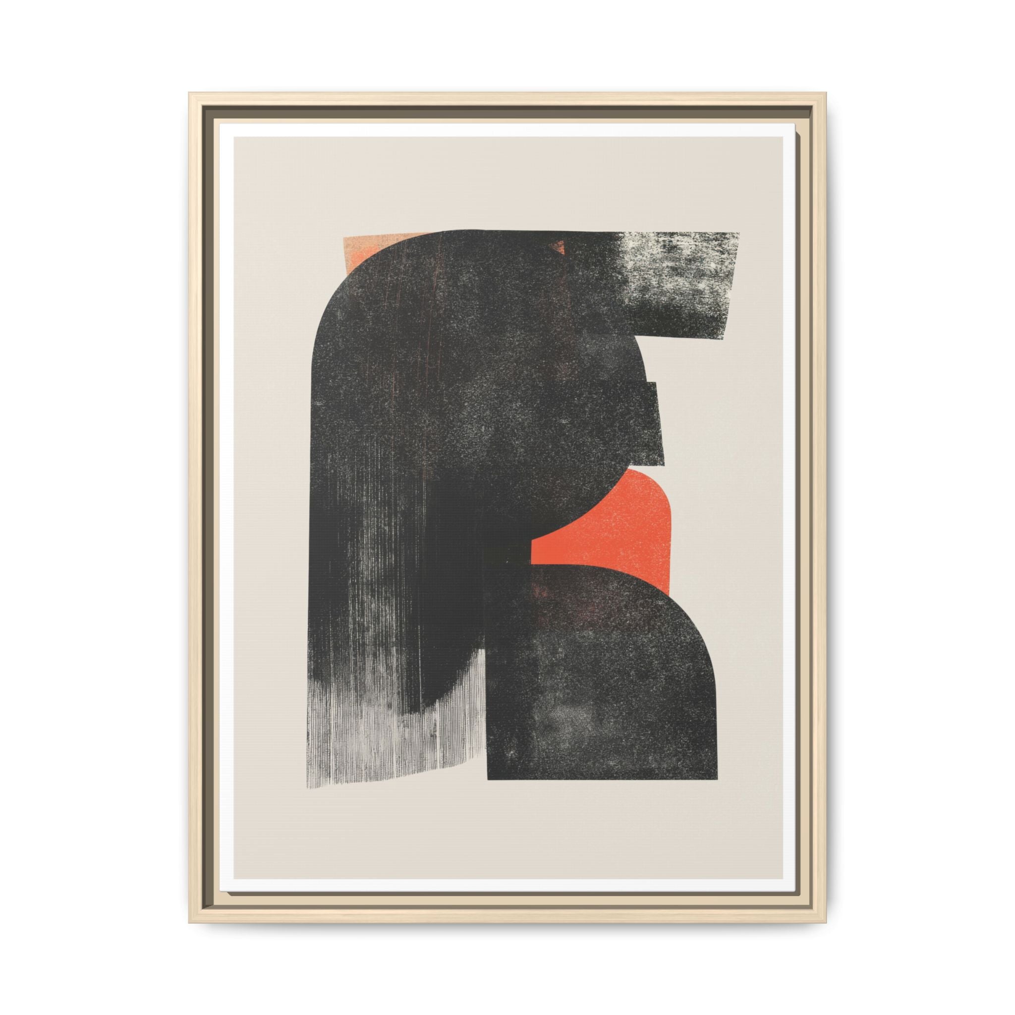 Ember Shadow Structure - Framed