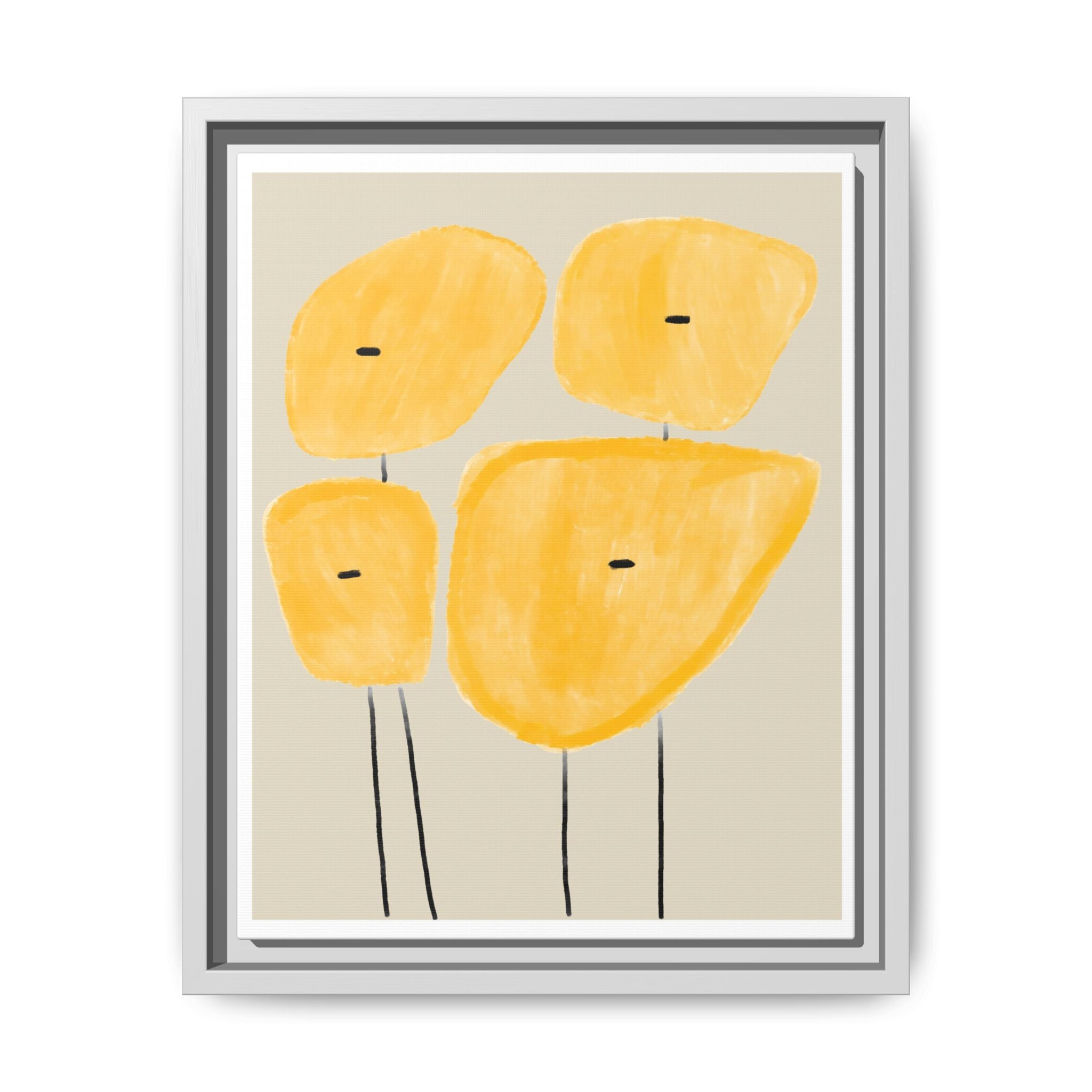 Golden Meadow Figures - Framed