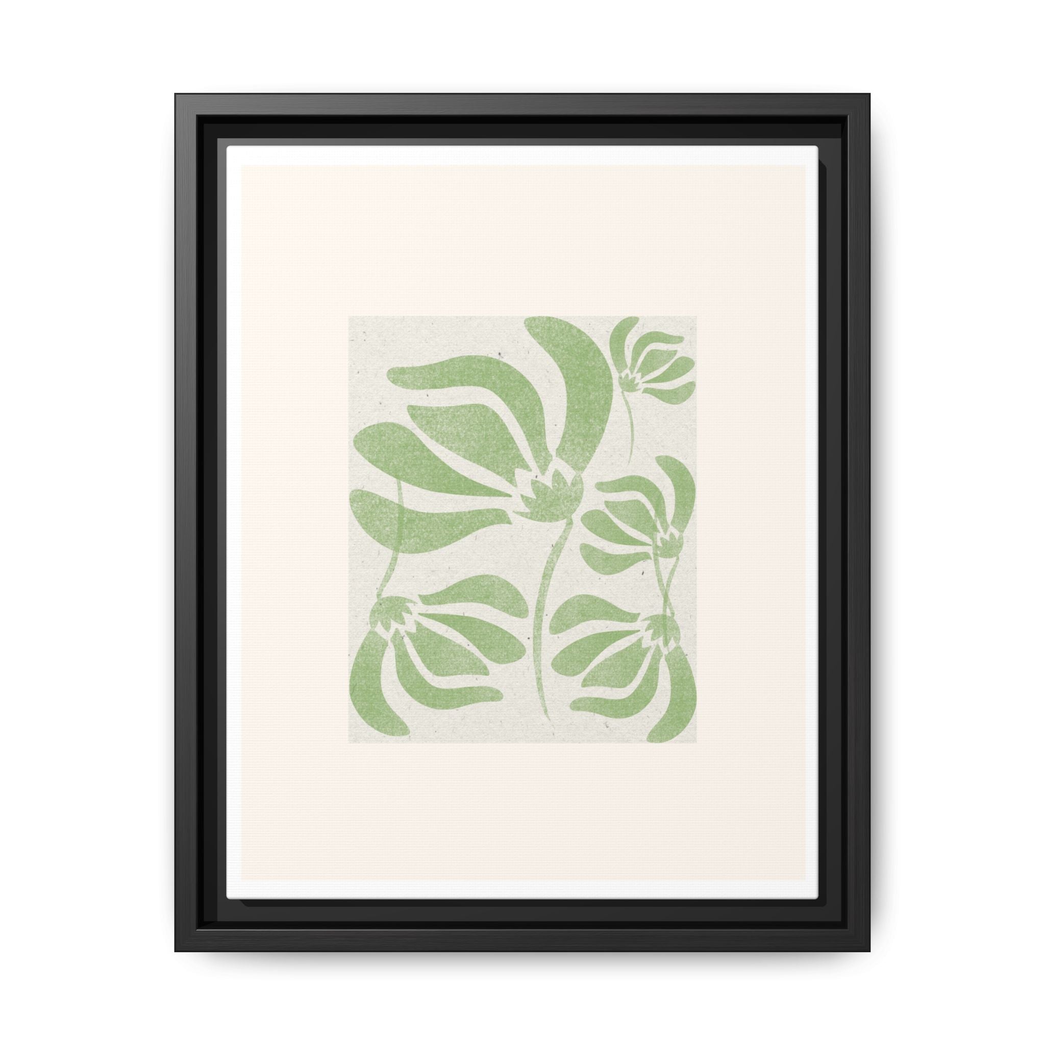 Verdant Bloom Harmony - Framed