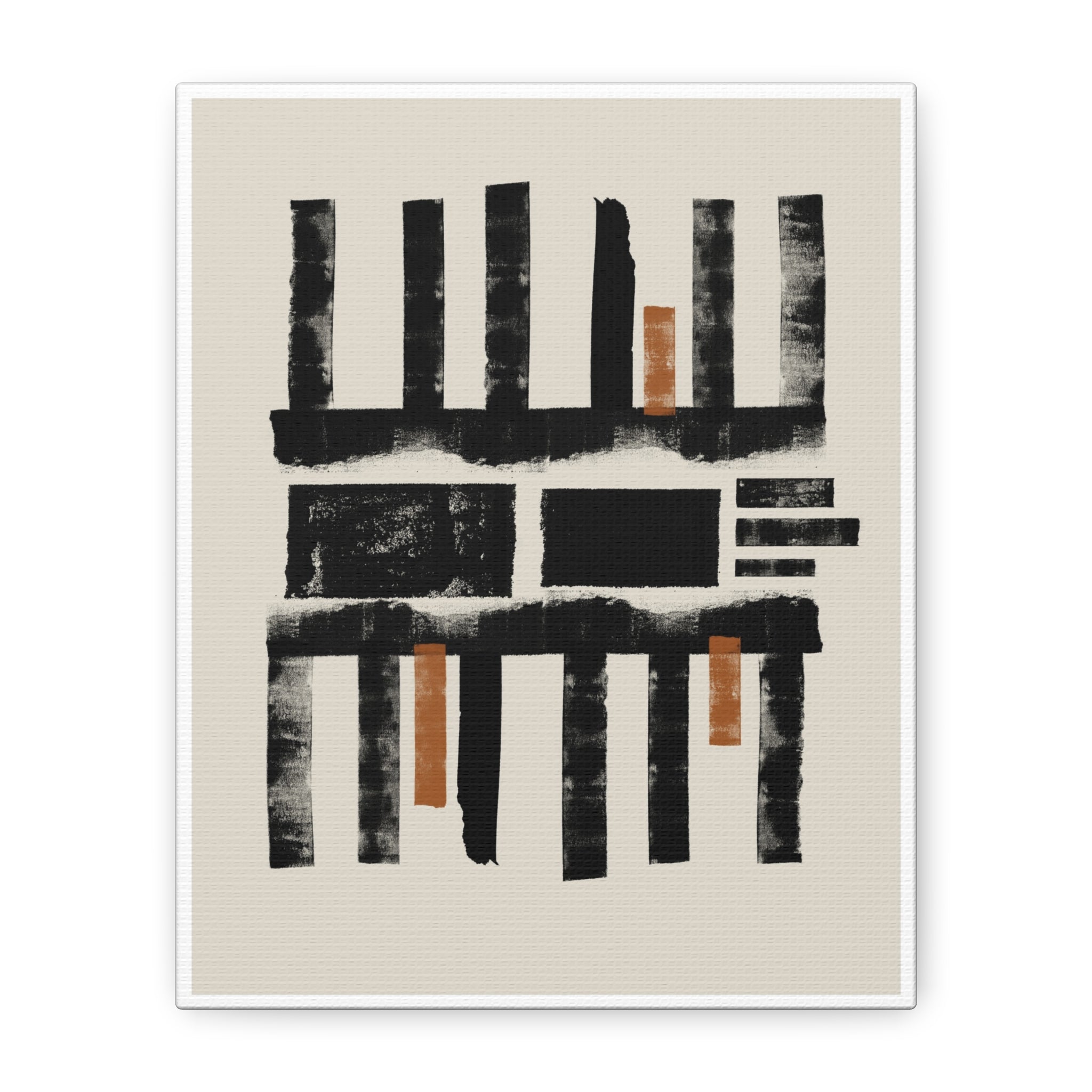 Amber Shadow Alignments - Canvas