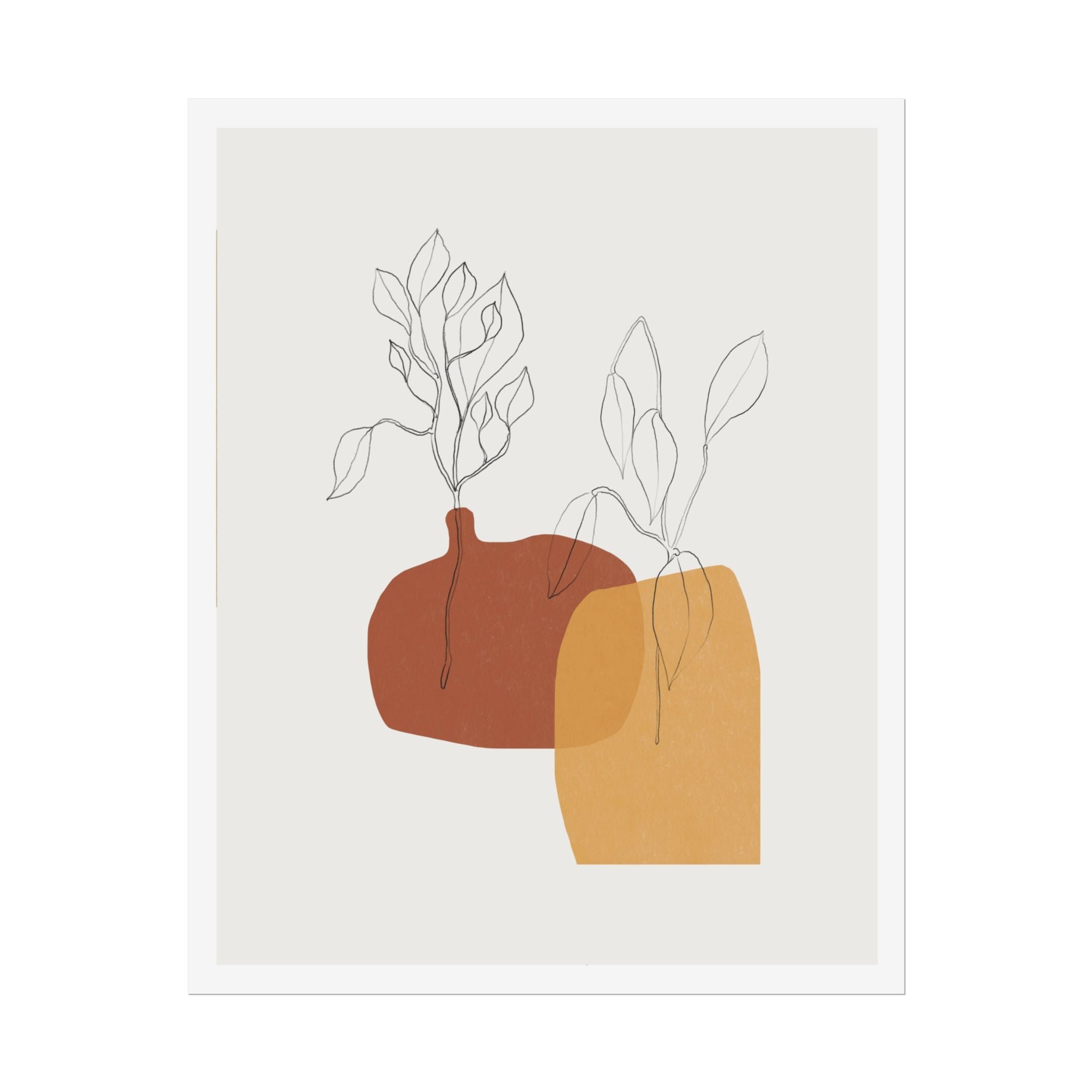 Terracotta Whisper Forms - Poster