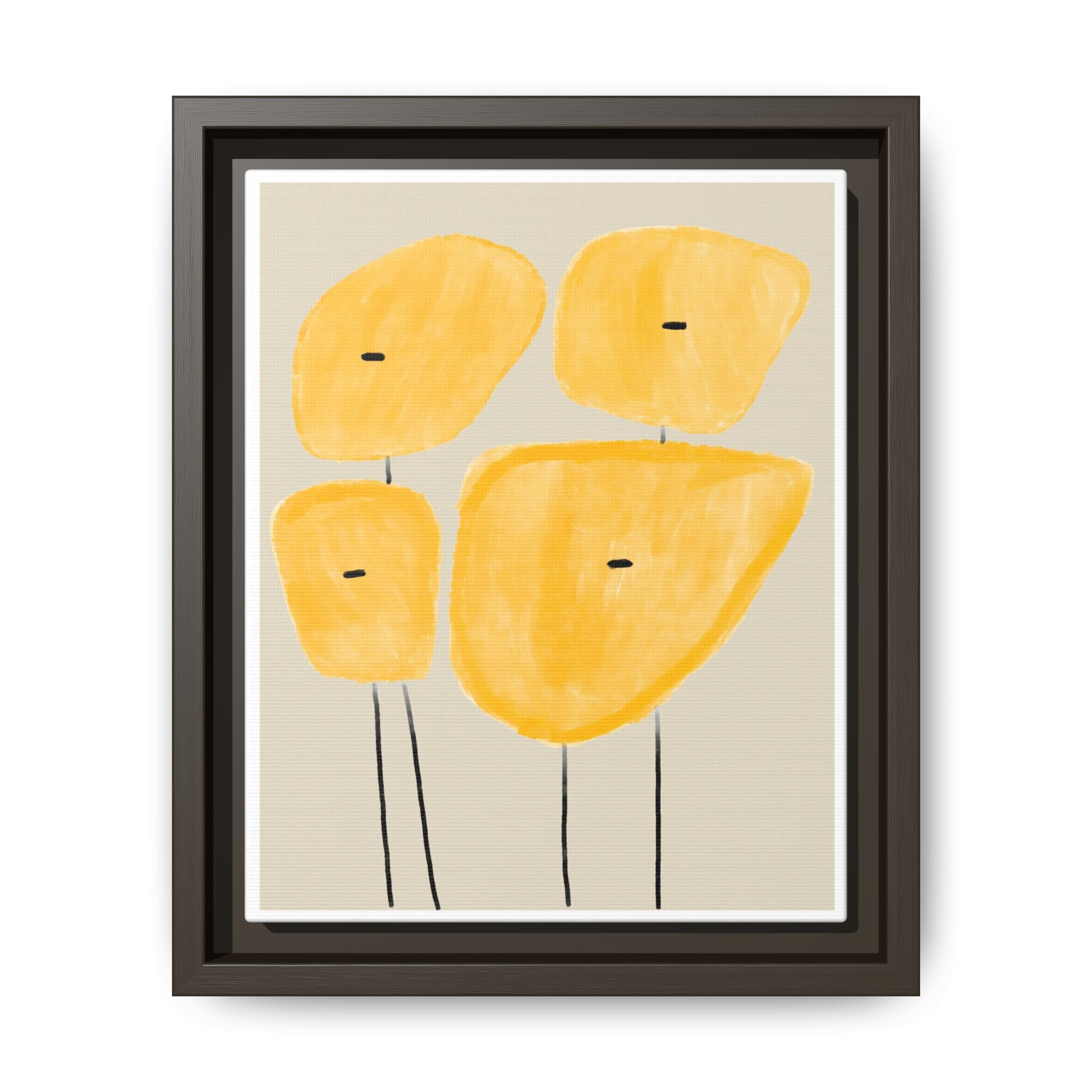 Golden Meadow Figures - Framed