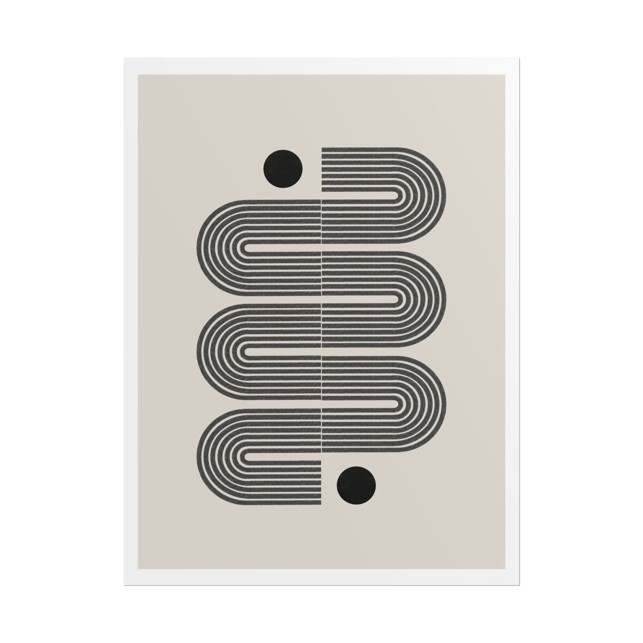 Midnight Circuit Flow - Poster