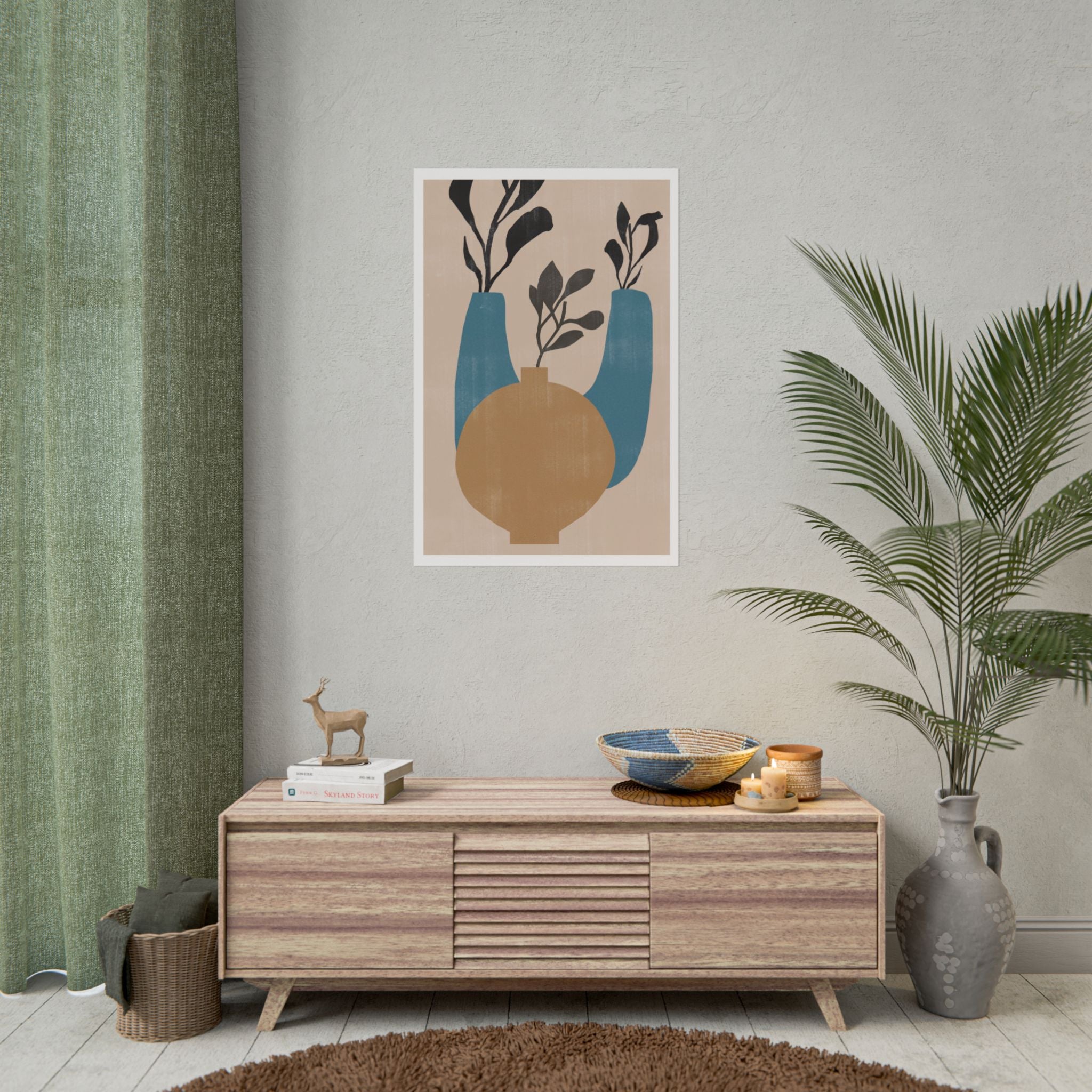 Azure Vessel Harmony - Poster