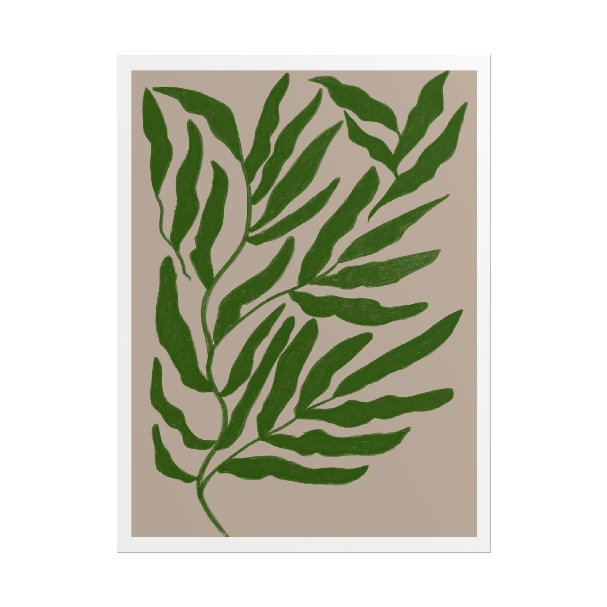 Emerald Canopy Drift - Poster