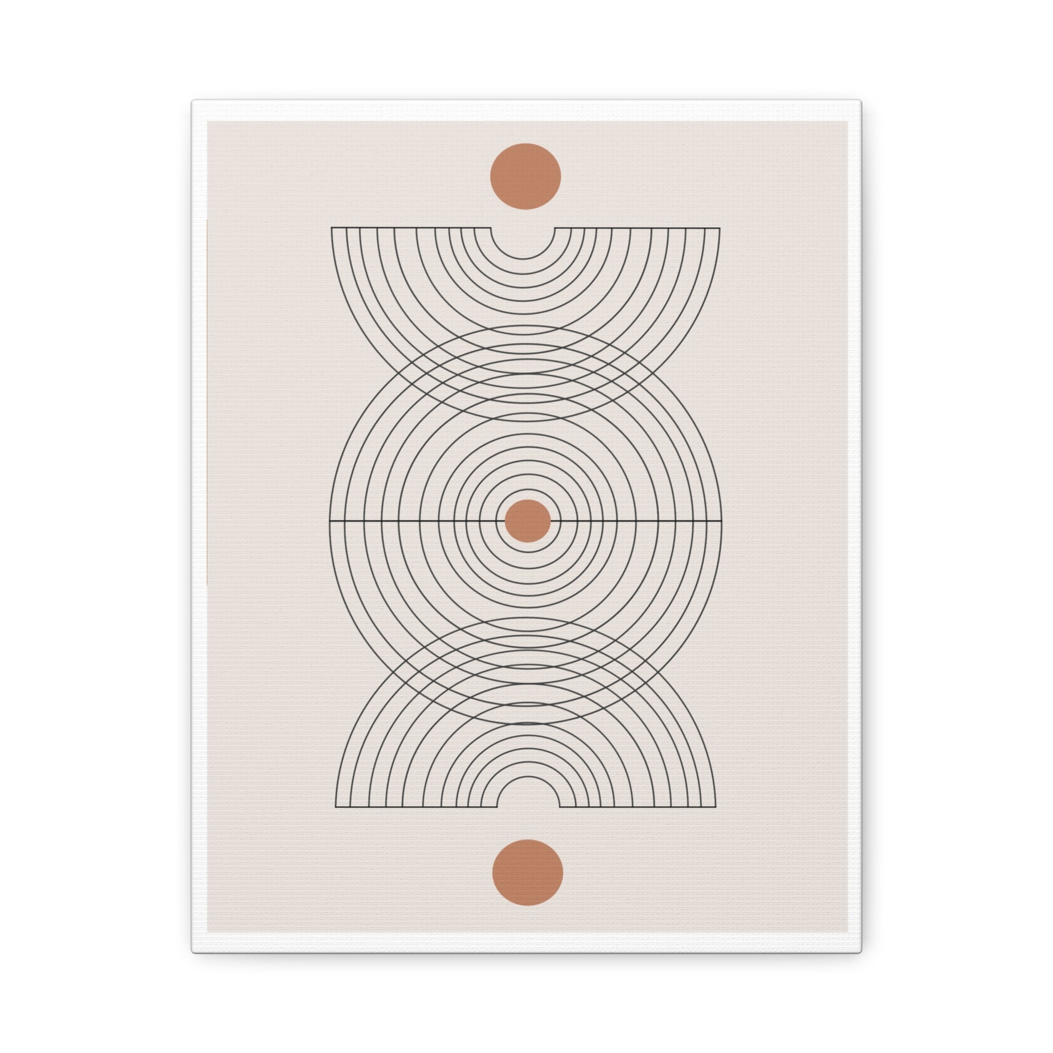 Celestial Echo Symmetry - Canvas